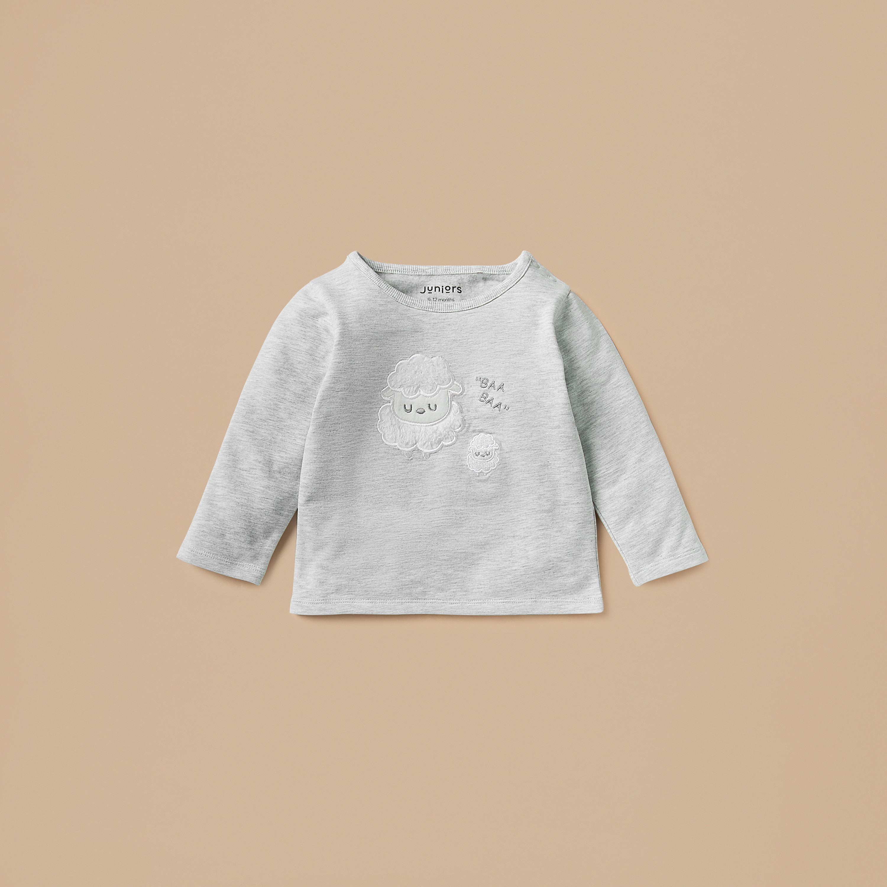 طقم بنطلون بيجاما وتيشيرت بطبعات خروف من جونيورز-baby-boys-clothing-nightwear-pyjamasets-image-2