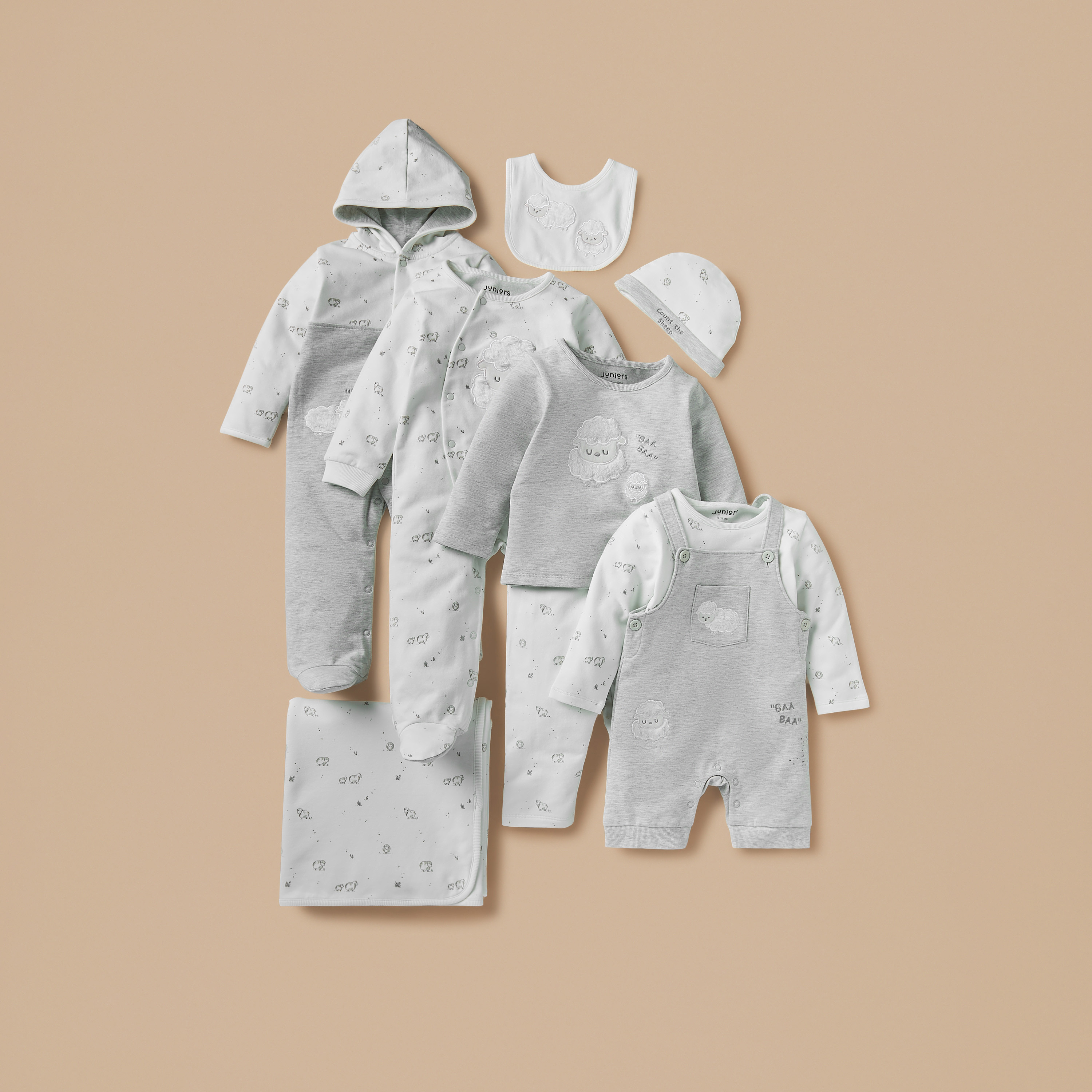 طقم بنطلون بيجاما وتيشيرت بطبعات خروف من جونيورز-baby-boys-clothing-nightwear-pyjamasets-image-6