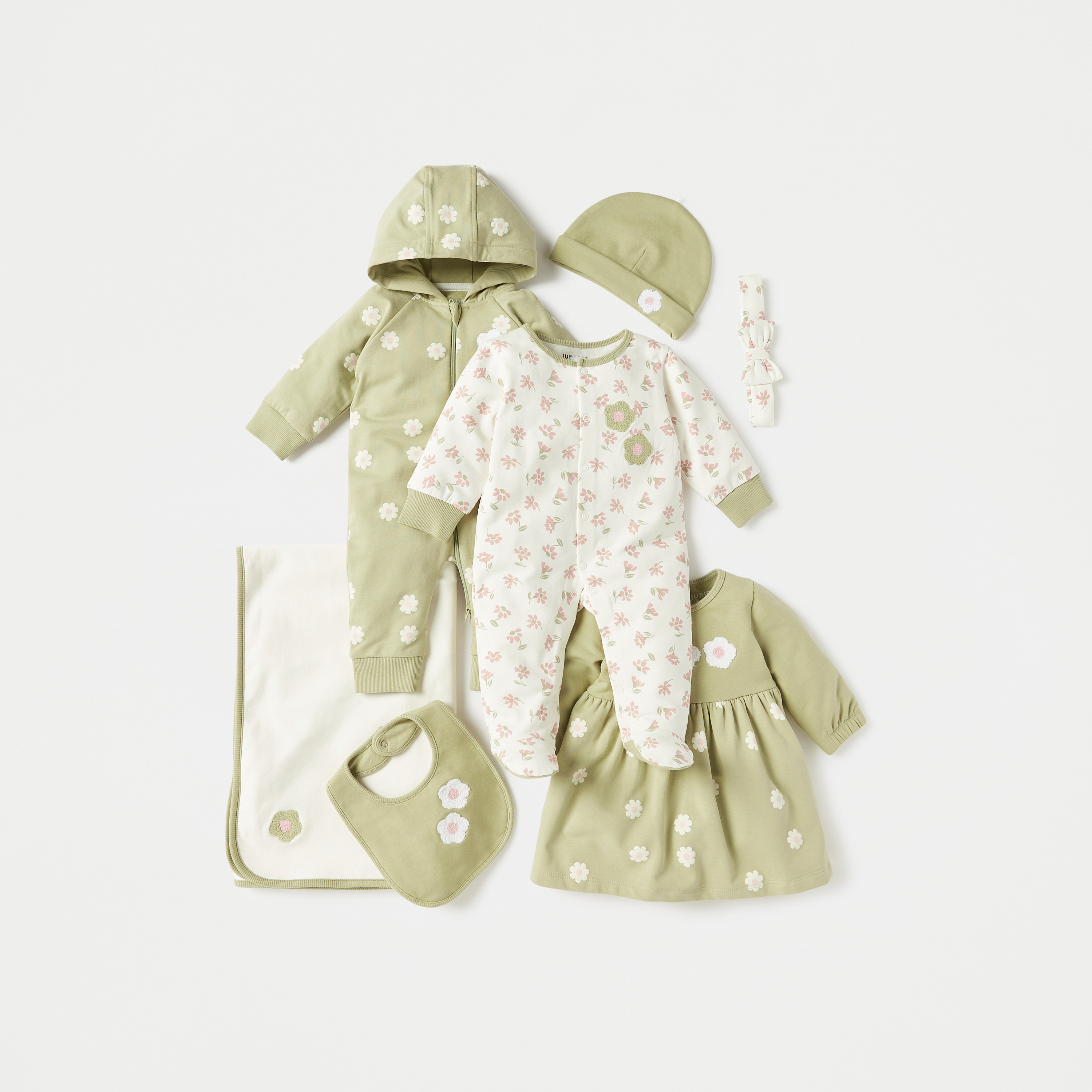 Juniors All-Over Floral Print Sleepsuit with Hood-baby-girls-clothing-nightwear-sleepsuits-image-5