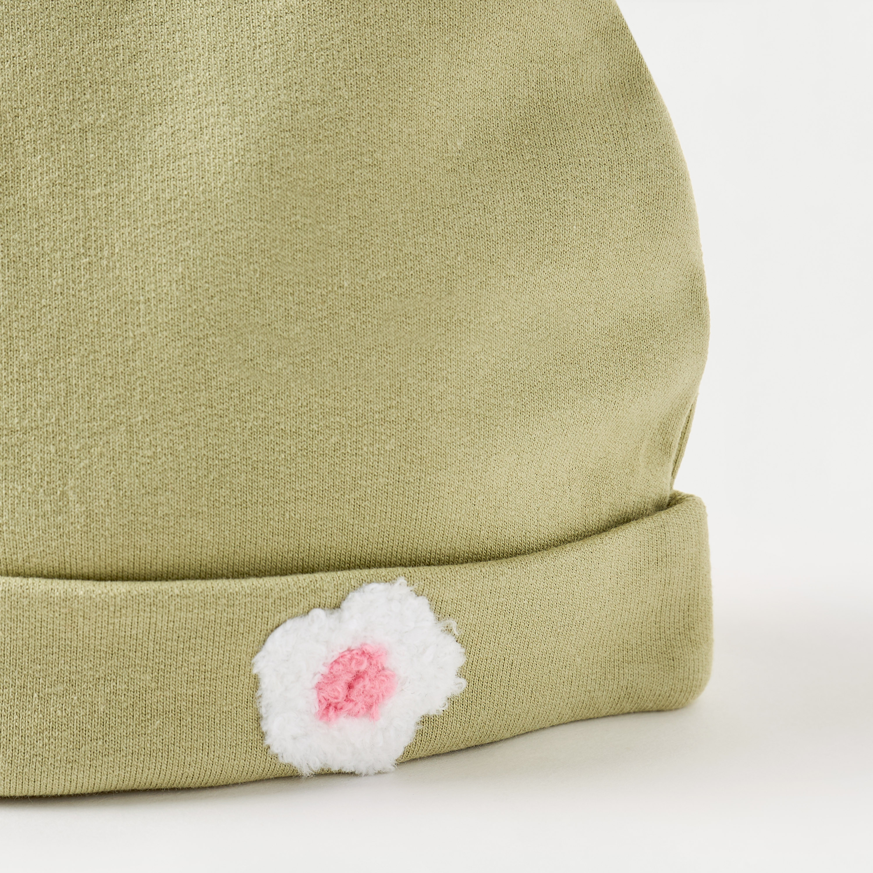 Juniors Floral Accent Beanie-baby-girls-clothing-winterwear-winteraccessories-image-4