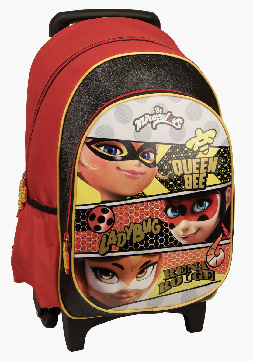 Miraculous: Tales of Ladybug & Cat Noir Printed Trolley Backpack-Trolleys-image-0