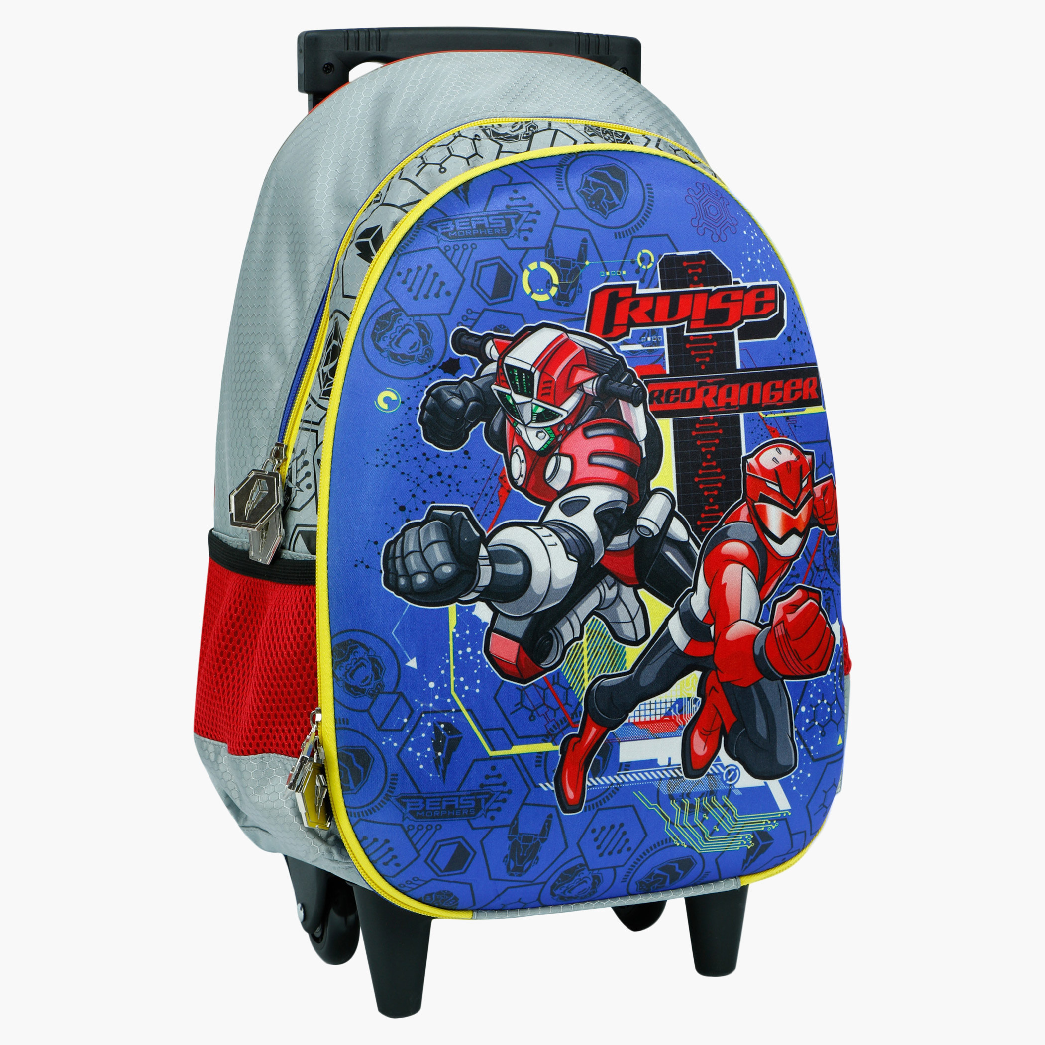 Buy Power Rangers Beast Morphers Printed Trolley Bag 16 inches Online for Kids Centrepoint KSA