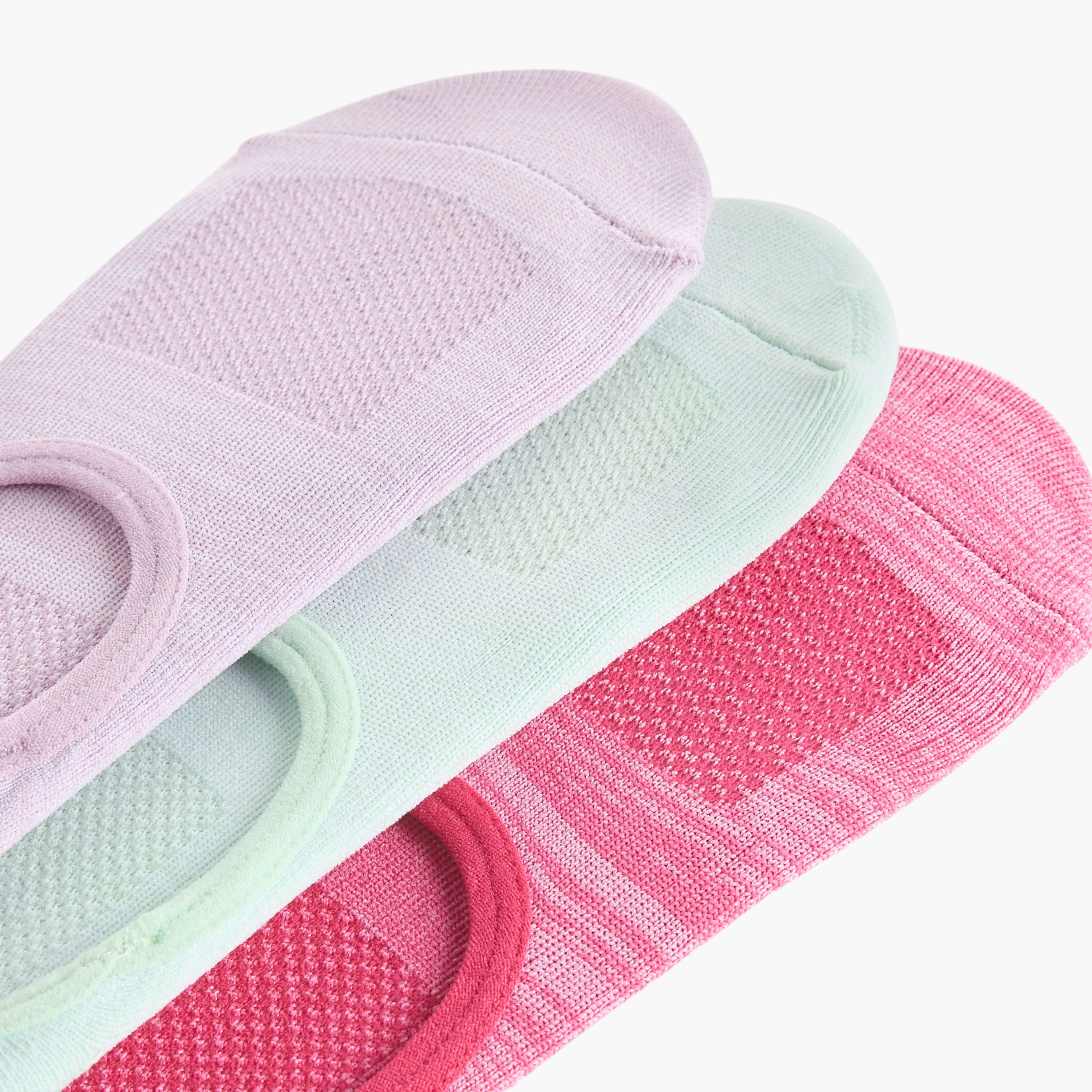 Skechers Textured Half Terry Ankle Length Socks - Set of 3-women-socksandstockings-image-4