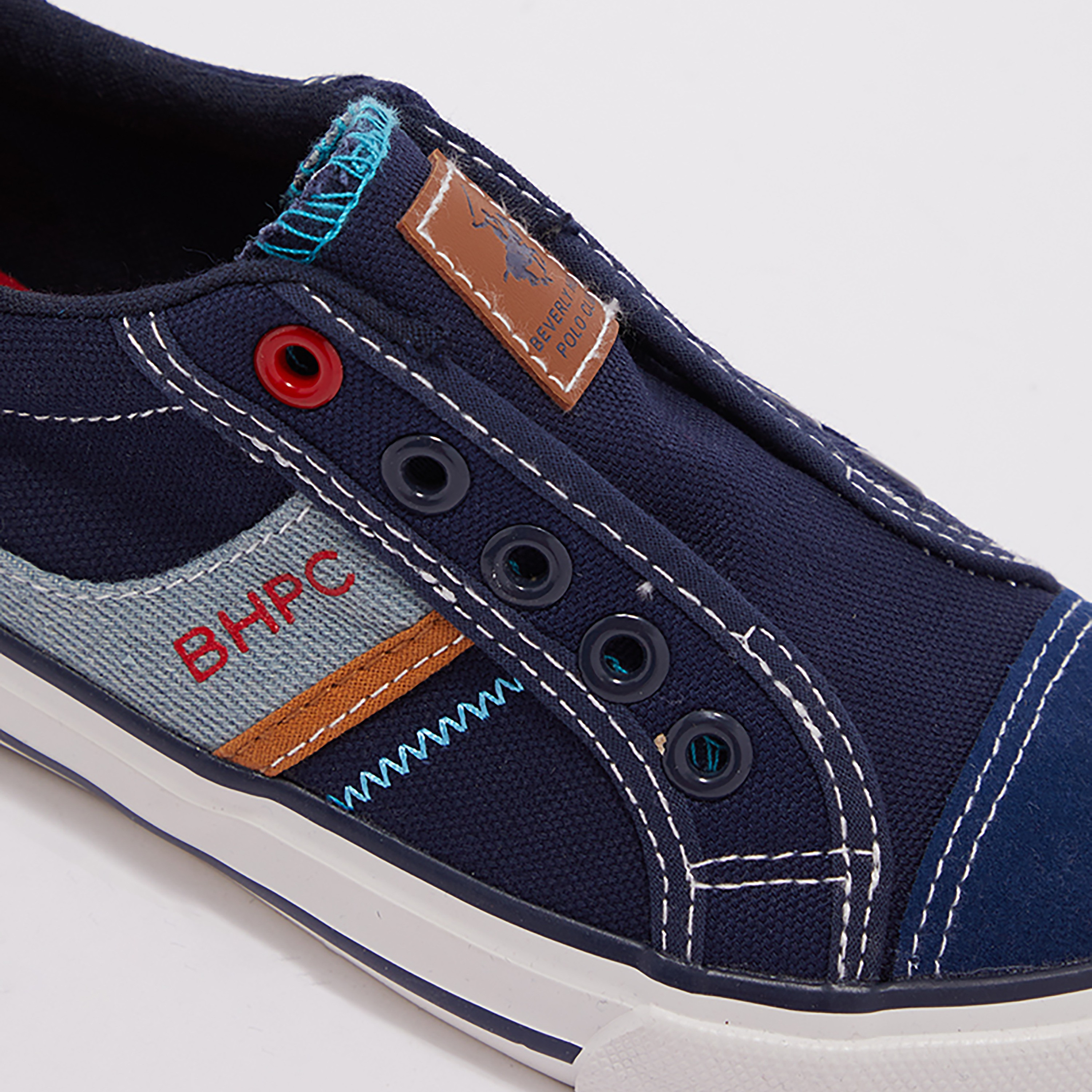  S21-A08HK802 | حذاء قماشي للاطفال الصغار من بيفرلي هيلز بولو كلوب-girls-shoes-sneakers-image-3