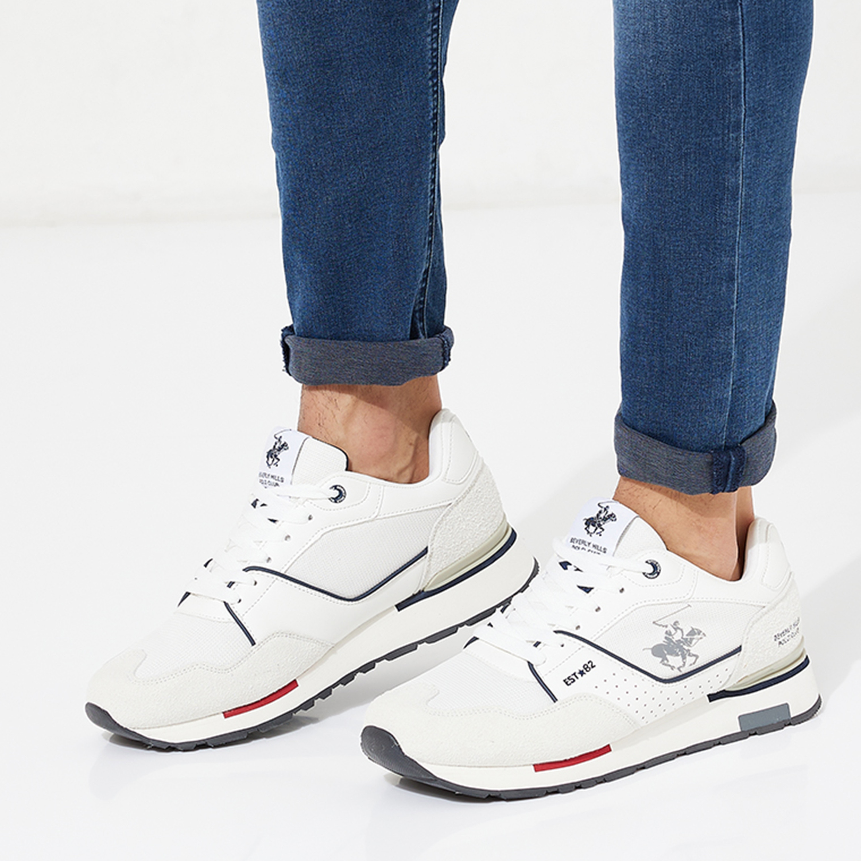 Beverly Hills Polo Club Men Low Ankle Sneakers | S23-S08HM6613-men-shoes-sneakers-image-4