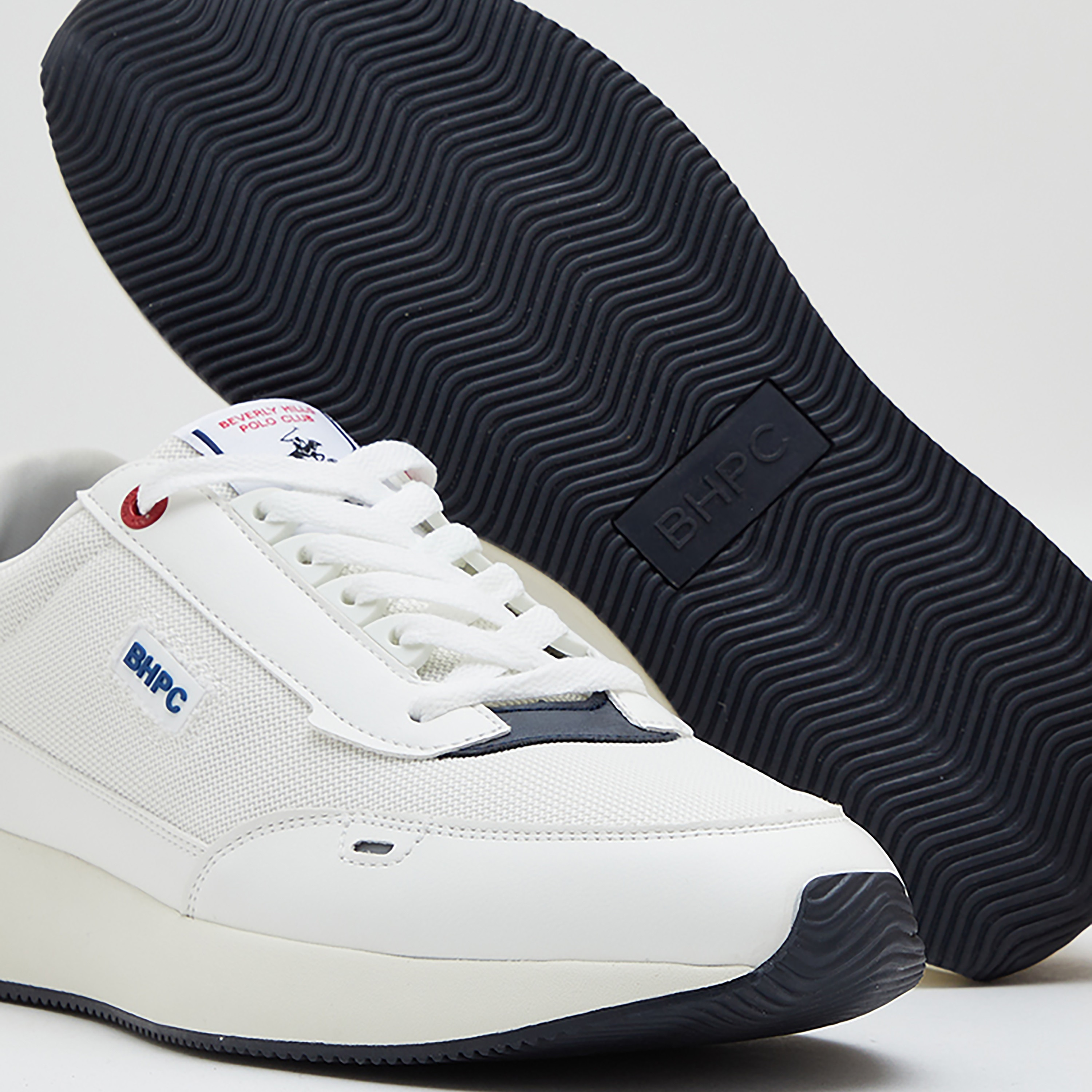 Beverly Hills Polo Club Men Low Top Lace Up Sneakers S23-S08HM6615-men-shoes-sneakers-image-4