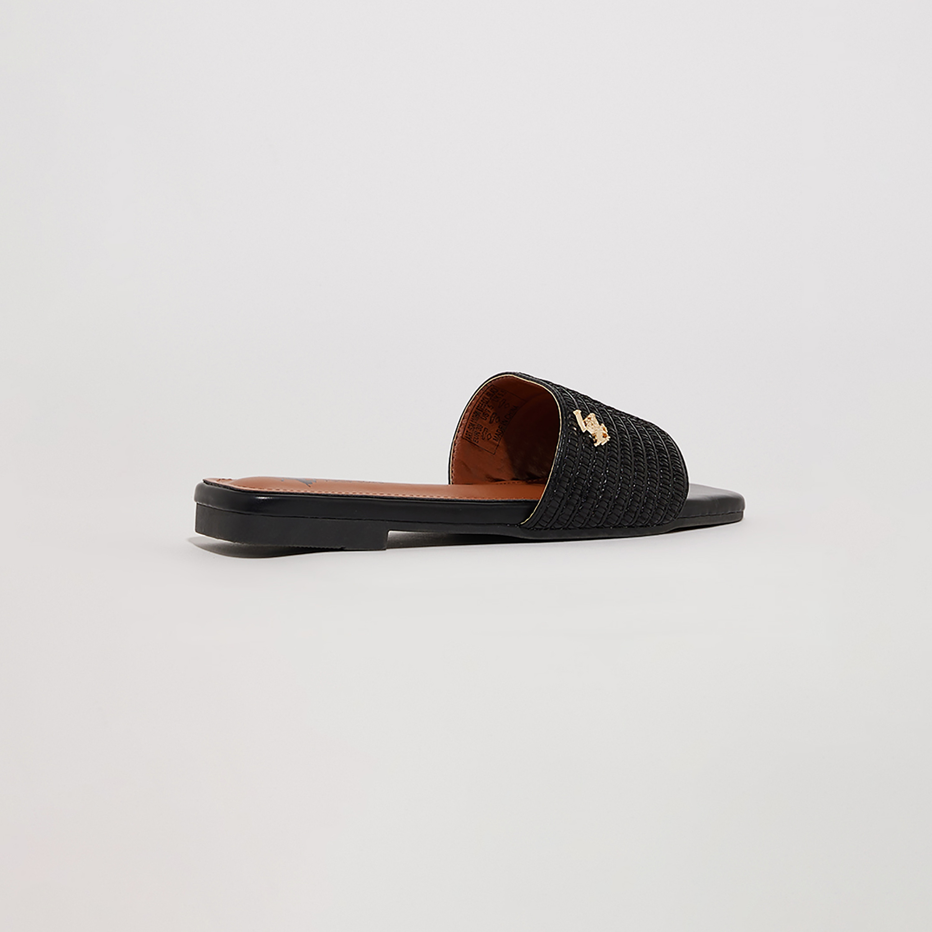 صنادل نسائية مسطحة من بيفرلي هيلز بولو كلوب ذات مفتوحة عند الأصابع | S24-110HW6755-women-shoes-sandals-flats-image-2