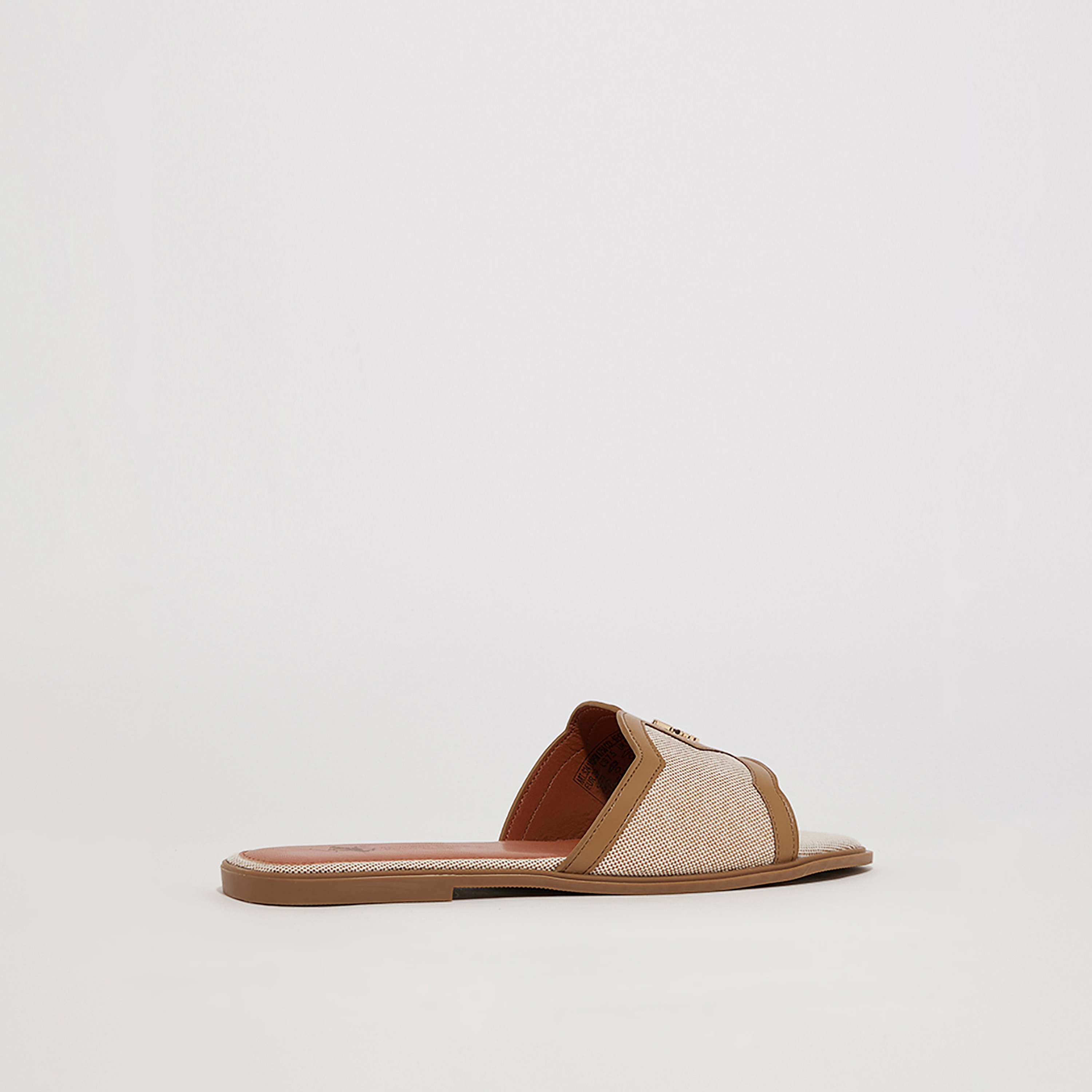 صنادل نسائية مسطحة من بيفرلي هيلز بولو كلوب ذات مفتوحة عند الأصابع | S24-110HW6758-women-shoes-sandals-flats-image-2