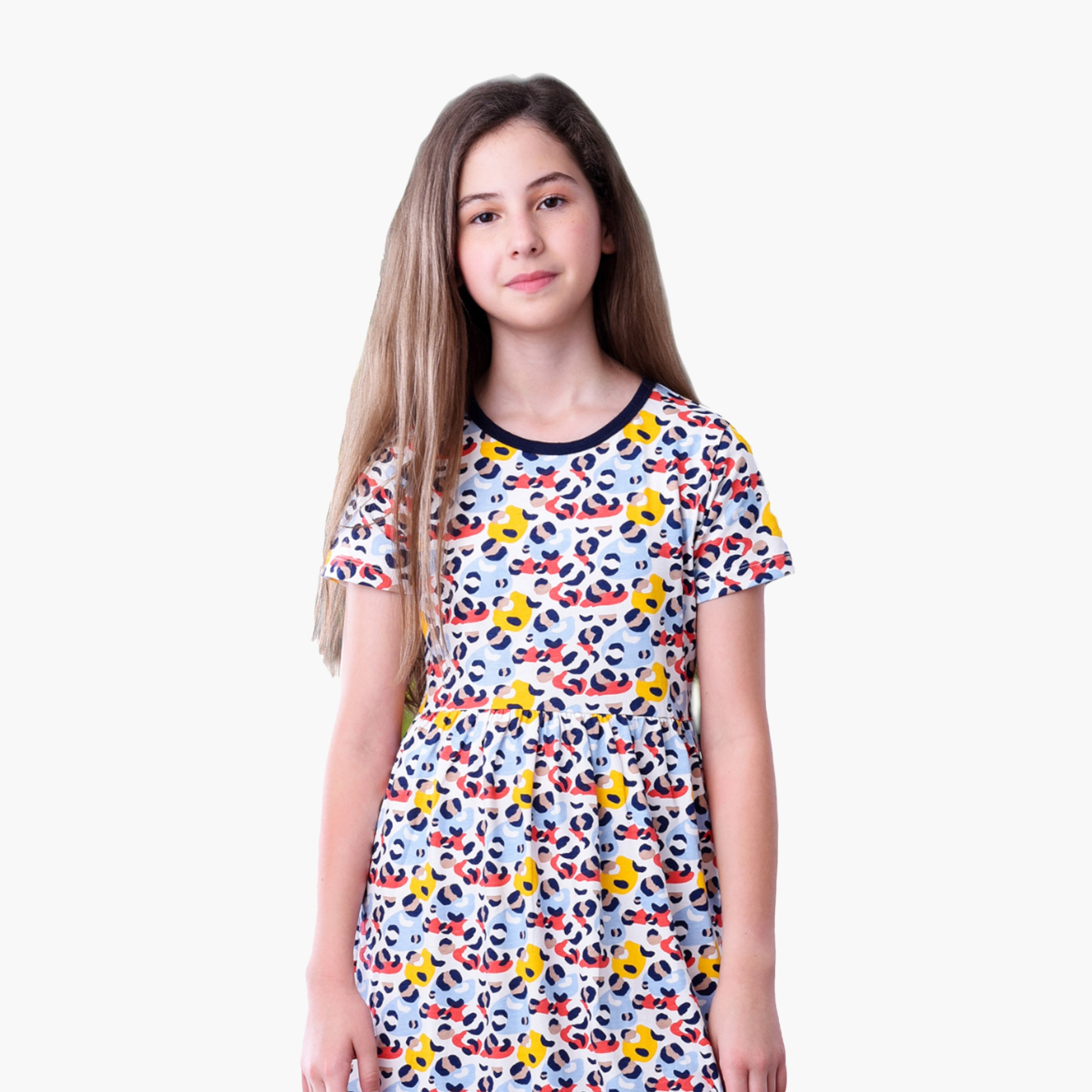 فستان صيفي كاجوال مطبوع من أورباسي - متعدد الألوان-girls-clothing-dressesandjumpsuits-image-3
