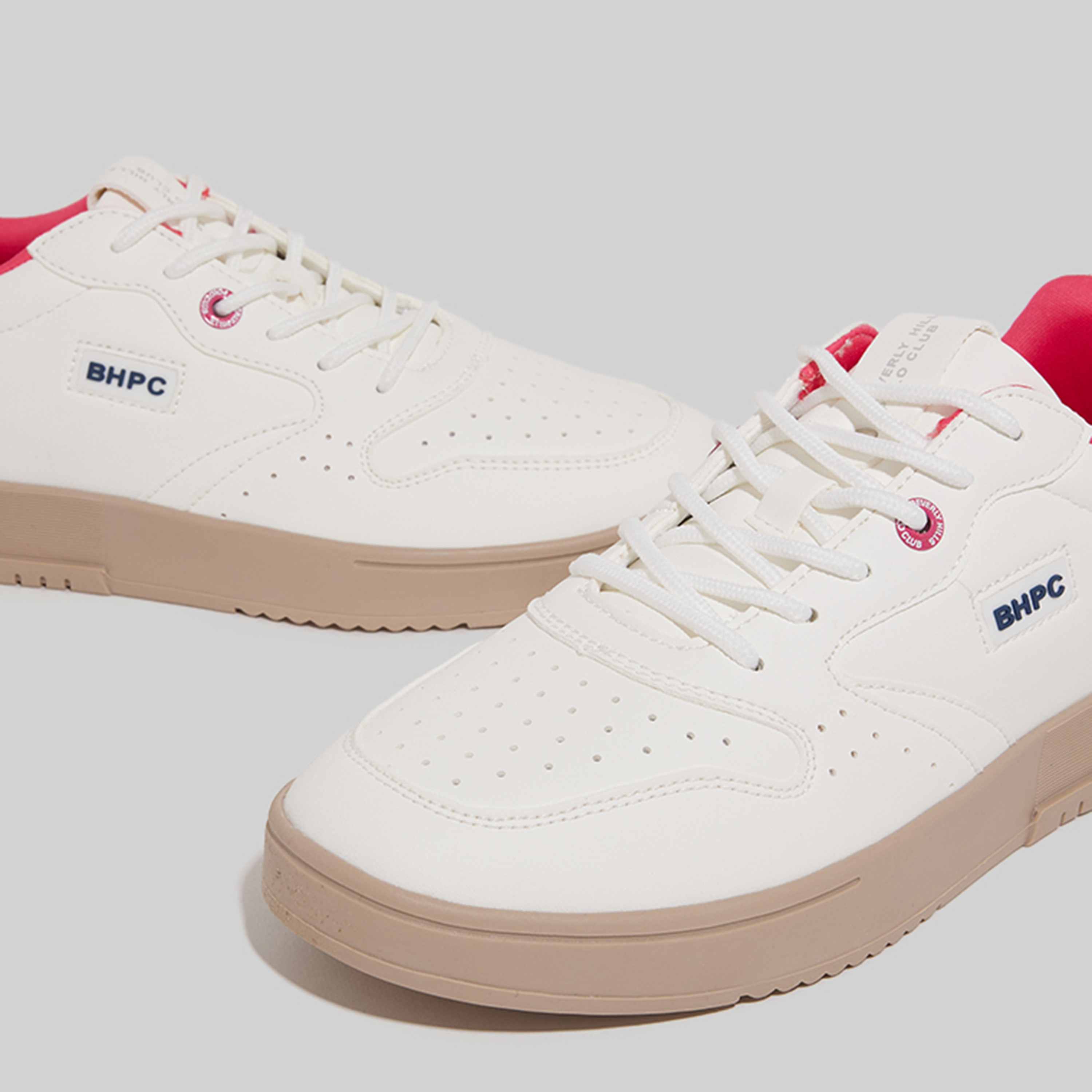 حذاء سنيكرز من بيفرلي هيلز بولو كلوب نسائي برباط ذو رقبة منخفضة | S24-S08HW6463-women-shoes-sneakers-image-4