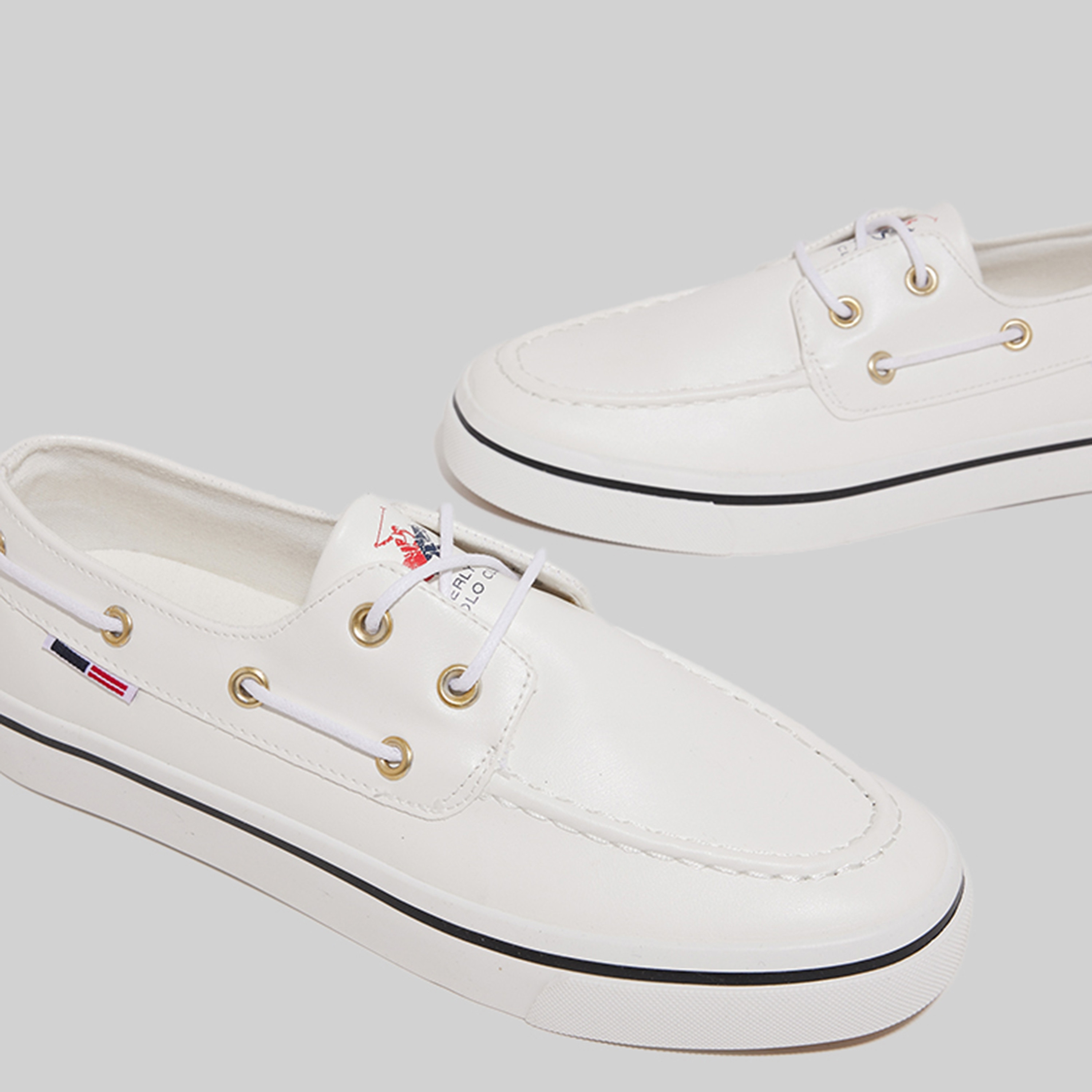 حذاء قارب برباط للسيدات من بيفرلي هيلز بولو كلوب | S24-S08HW6464-women-shoes-sneakers-image-4
