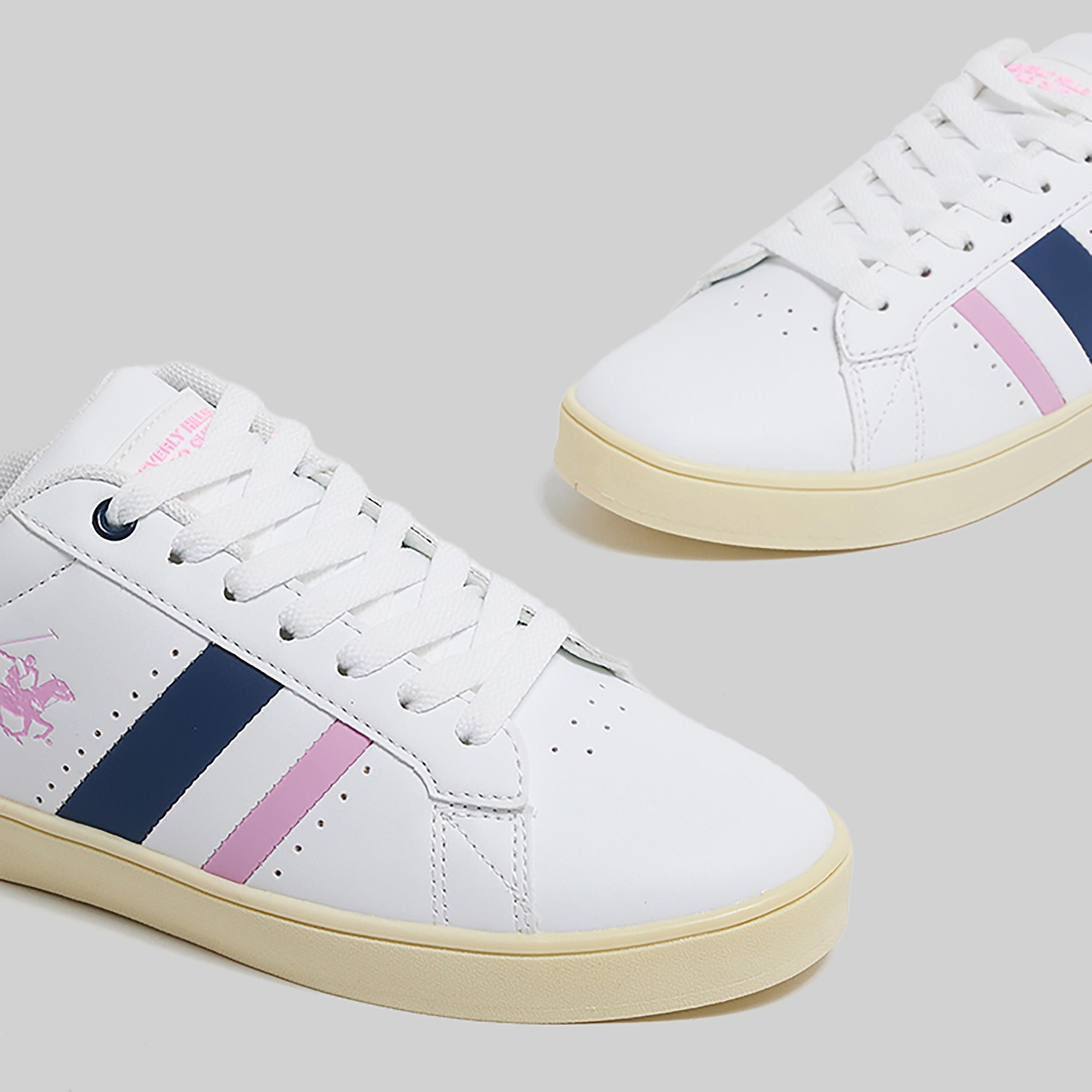 Beverly Hills Polo Club Low Top Lace-Up Sneakers | S24-S08HW6816-women-shoes-sneakers-image-4