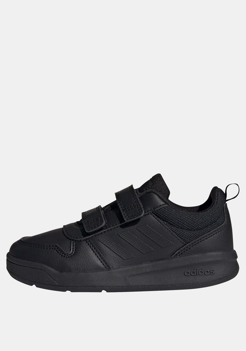 Adidas Solid Running Shoes with Hook and Loop Closure - Tensaur-Girl%27s Sports Shoes-image-0