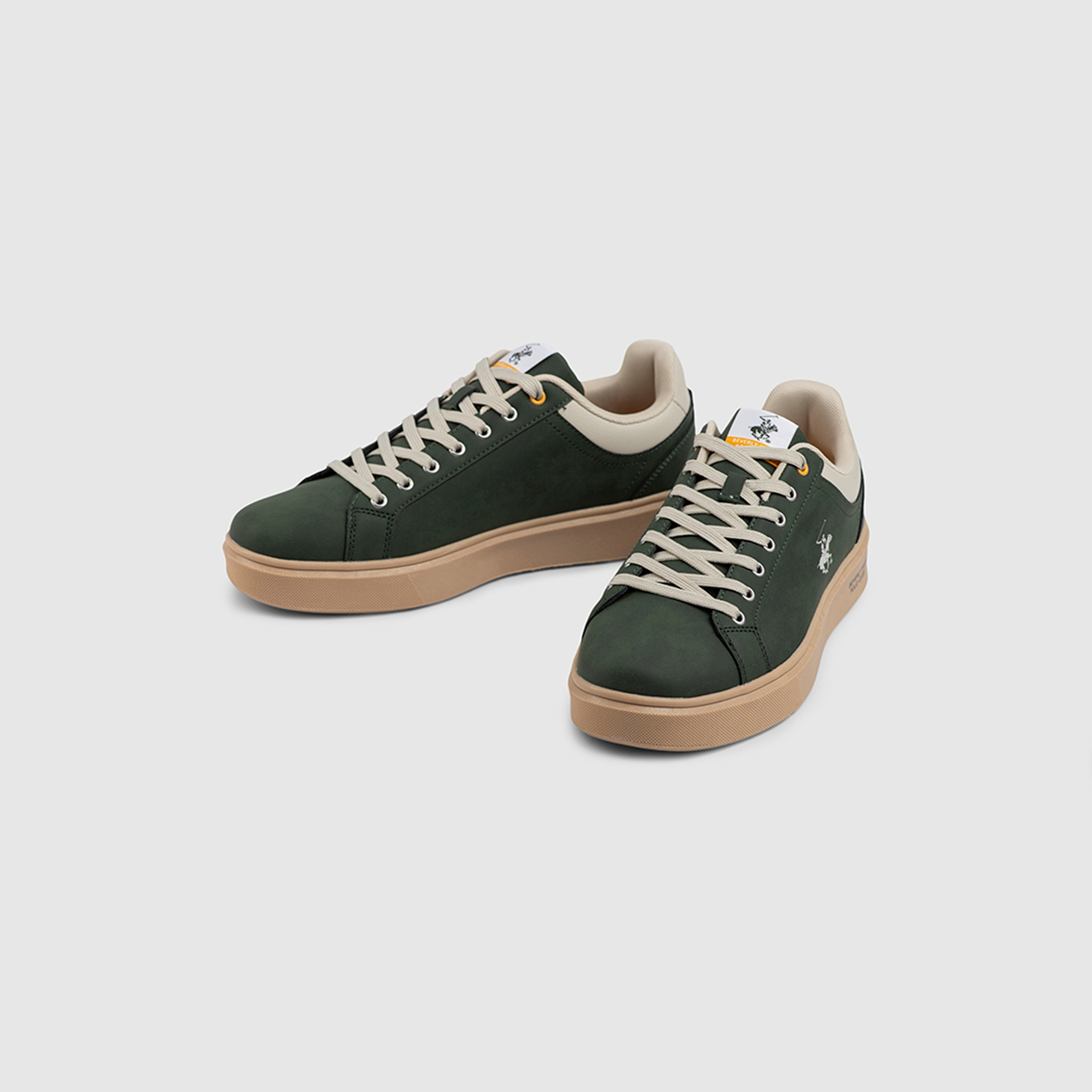 Beverly Hills Polo Club Men's Lace-Up Low Ankle Sneakers | S08HM6166-men-shoes-sneakers-image-1