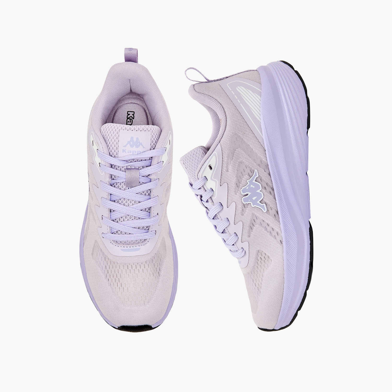 Kappa Women Logo Print Lace-Up Sports Shoes-sports-women-shoes-image-1