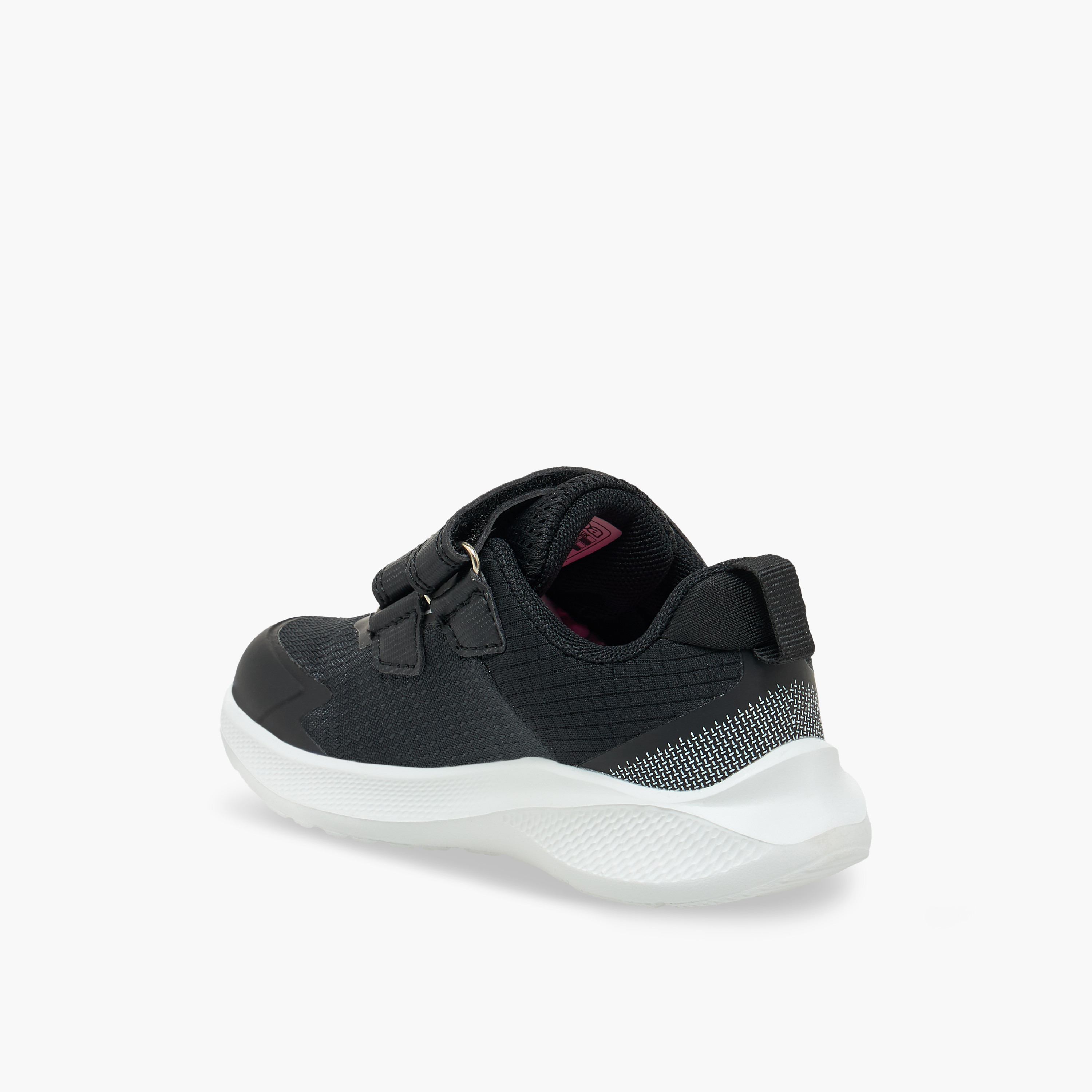Kappa Girls Logo Print Hook & Loop Sports Shoes-girls-shoes-sneakers-image-5