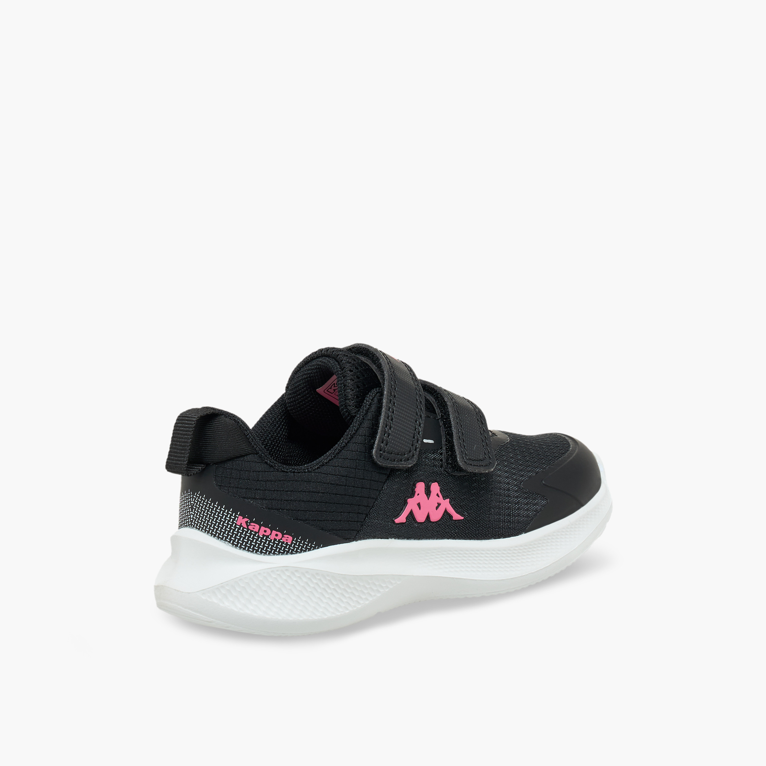 Kappa Girls Logo Print Hook & Loop Sports Shoes-girls-shoes-sneakers-image-6