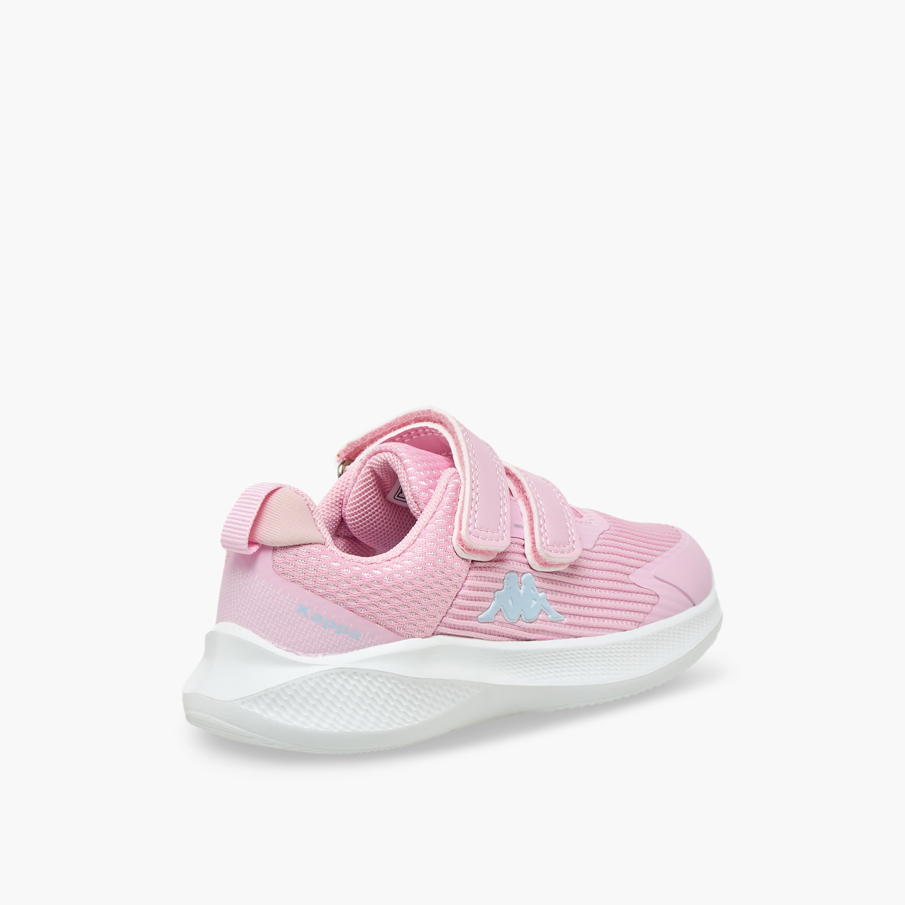 Kappa Girls Logo Print Hook & Loop Sports Shoes-girls-shoes-sneakers-image-6
