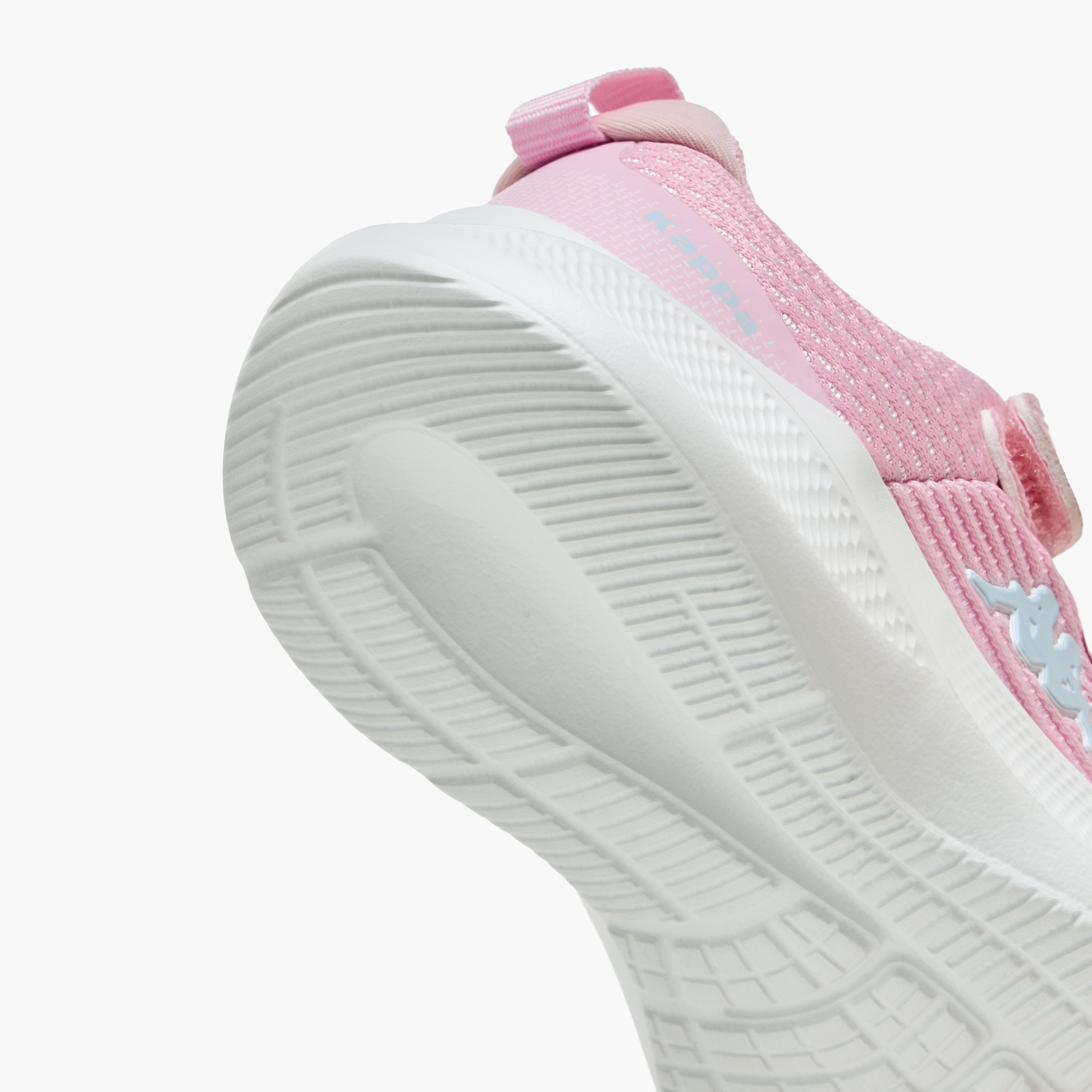 Kappa Girls Logo Print Hook & Loop Sports Shoes-girls-shoes-sneakers-image-8