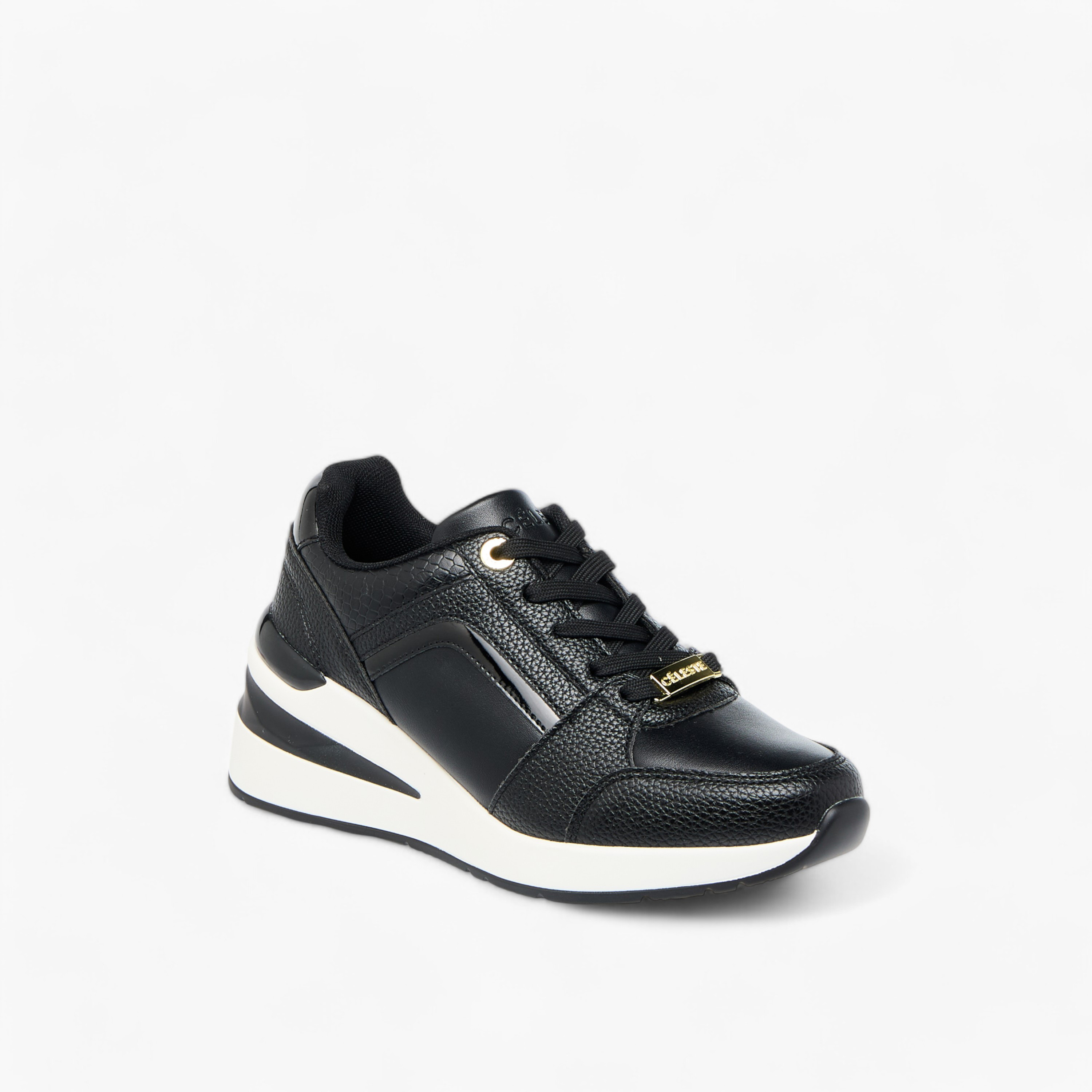 Celeste Women's Panelled Sneakers with Lace-Up Closure-women-shoes-sneakers-image-2