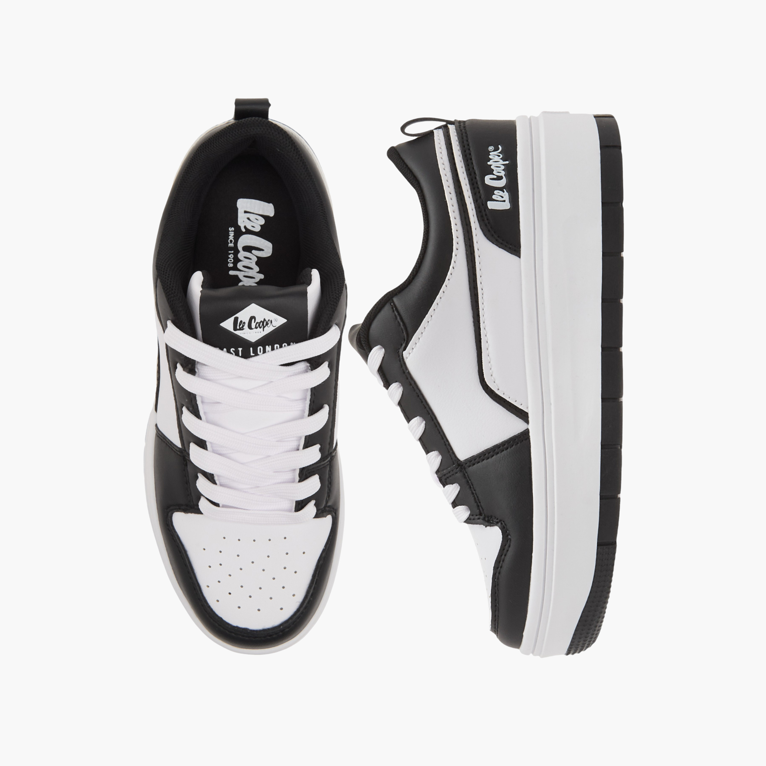 حذاء سنيكرز بطول الكاحل وبرباط إغلاق للنساء من لي كوبر-women-shoes-sneakers-image-1