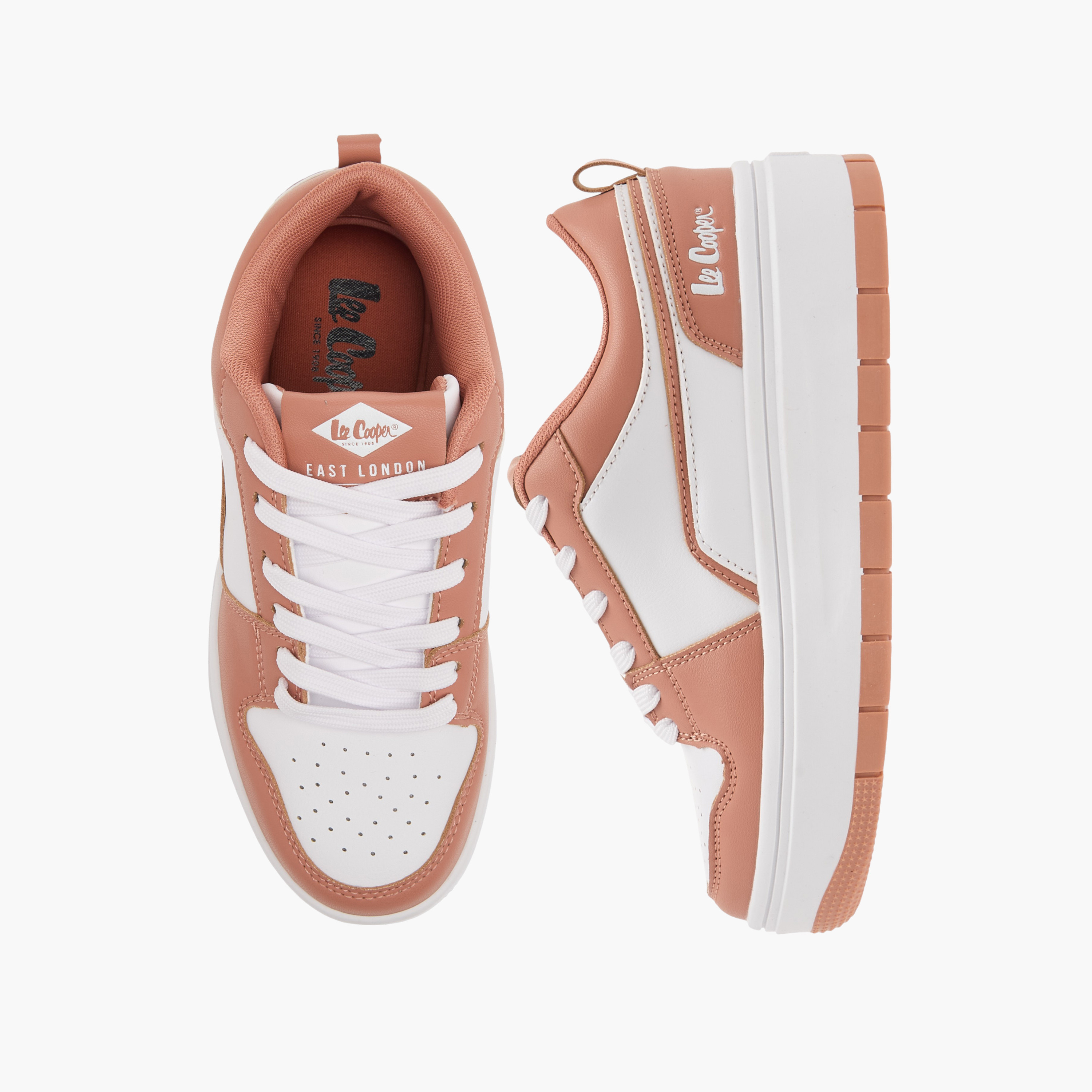 Lee Cooper Women's Ankle Sneakers with Lace-Up Closure-women-shoes-sneakers-image-1