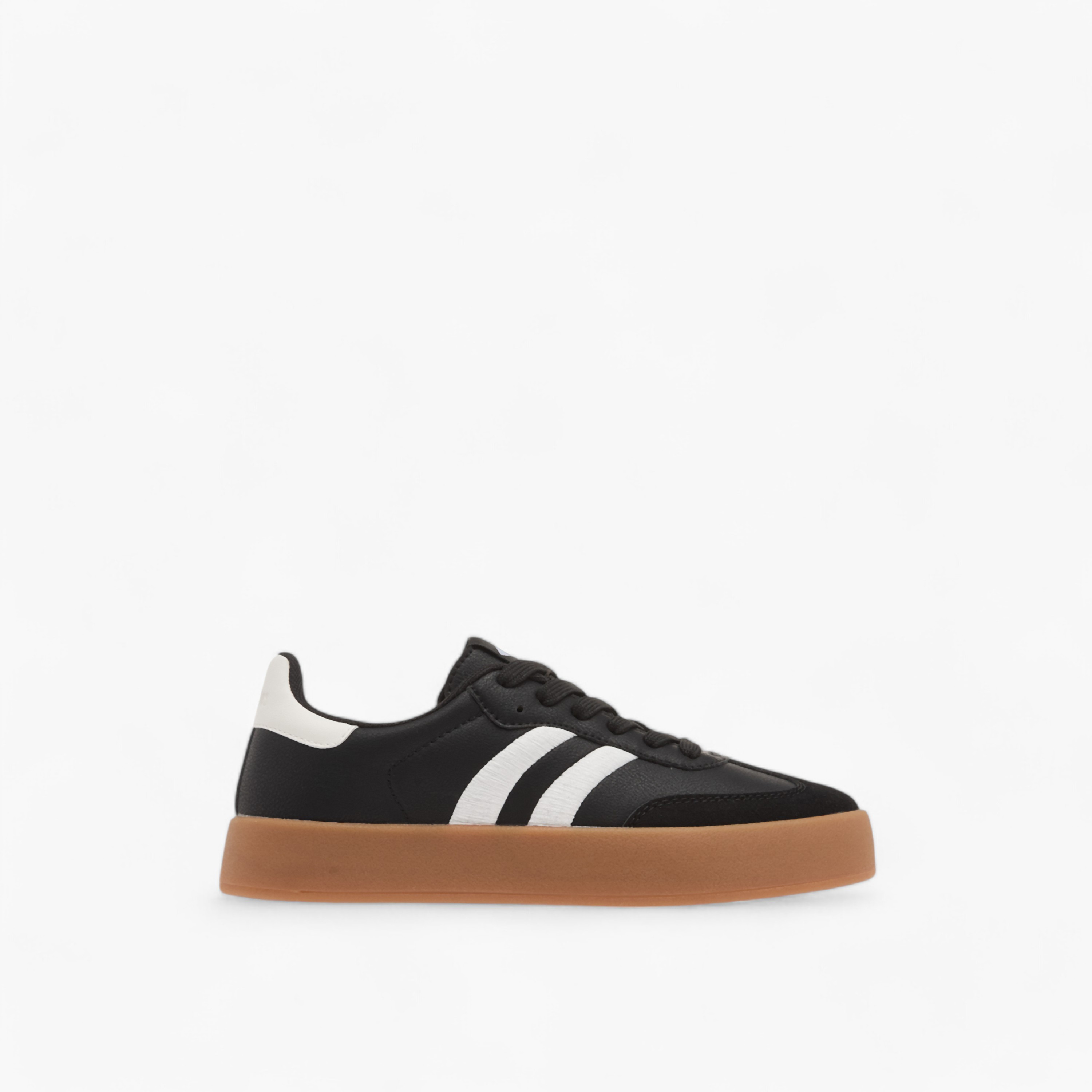 حذاء سنيكرز بطول الكاحل بتصميم ألواح ورباط إغلاق للنساء من لي كوبر-women-shoes-sneakers-image-3