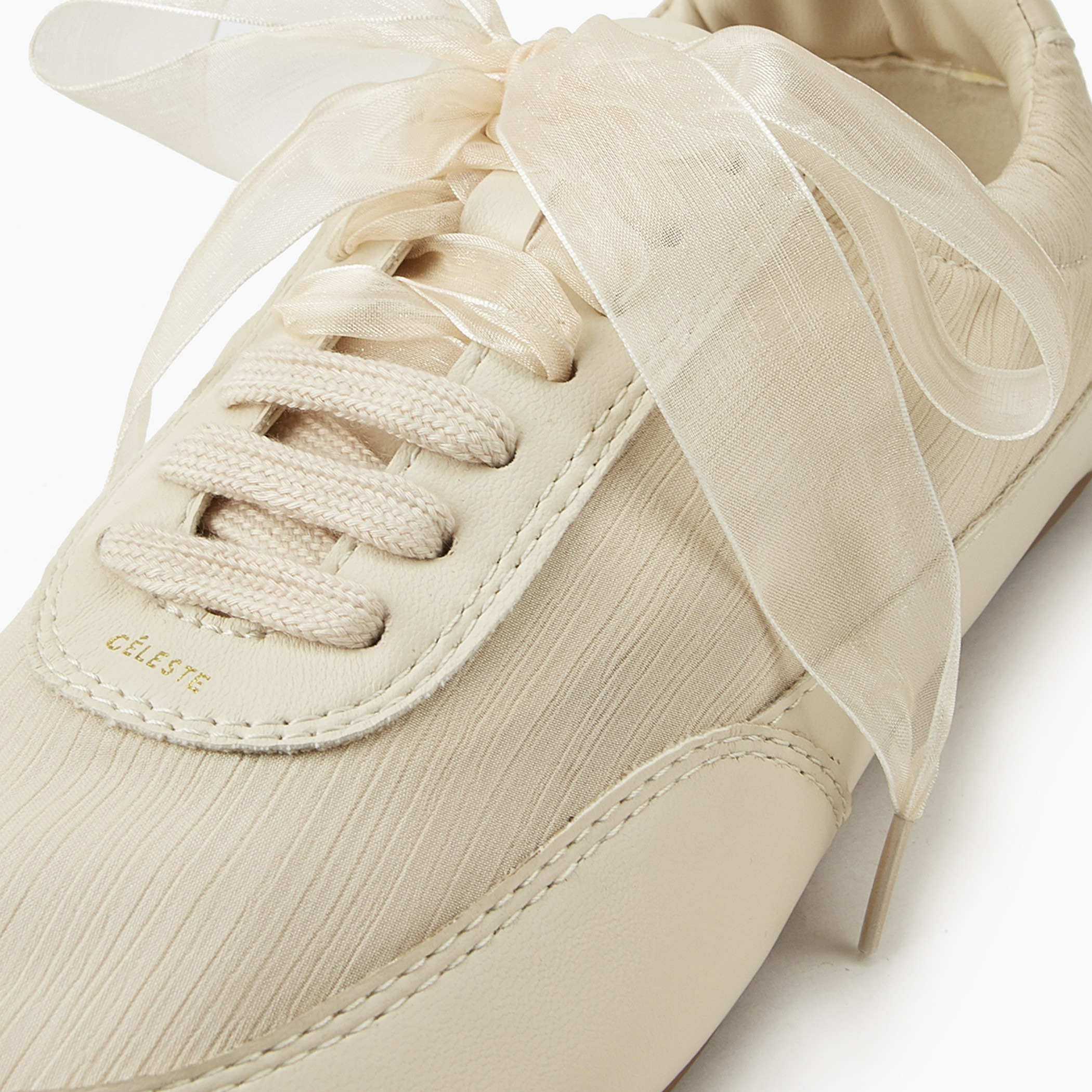Celeste Women's Bow Accent Lace-Up Sneakers-women-shoes-sneakers-image-4