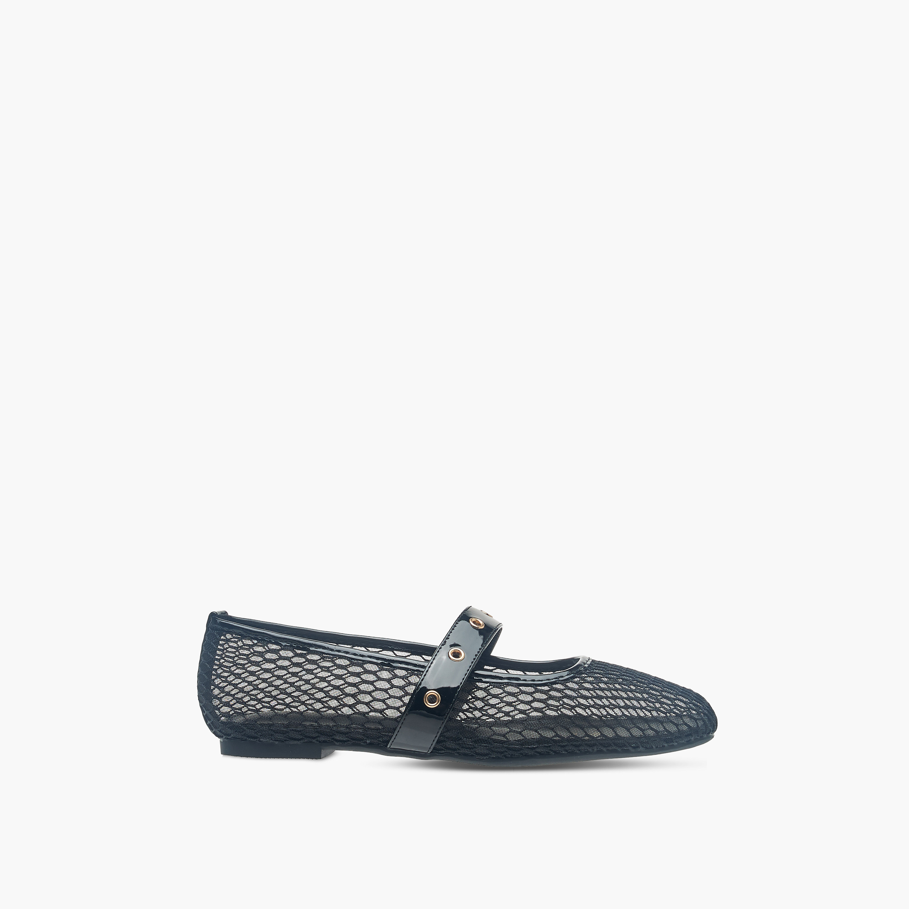 حذاء ماري جين بارز الملمس سهل الارتداء للنساء من سيليست-women-shoes-ballerinas-image-3