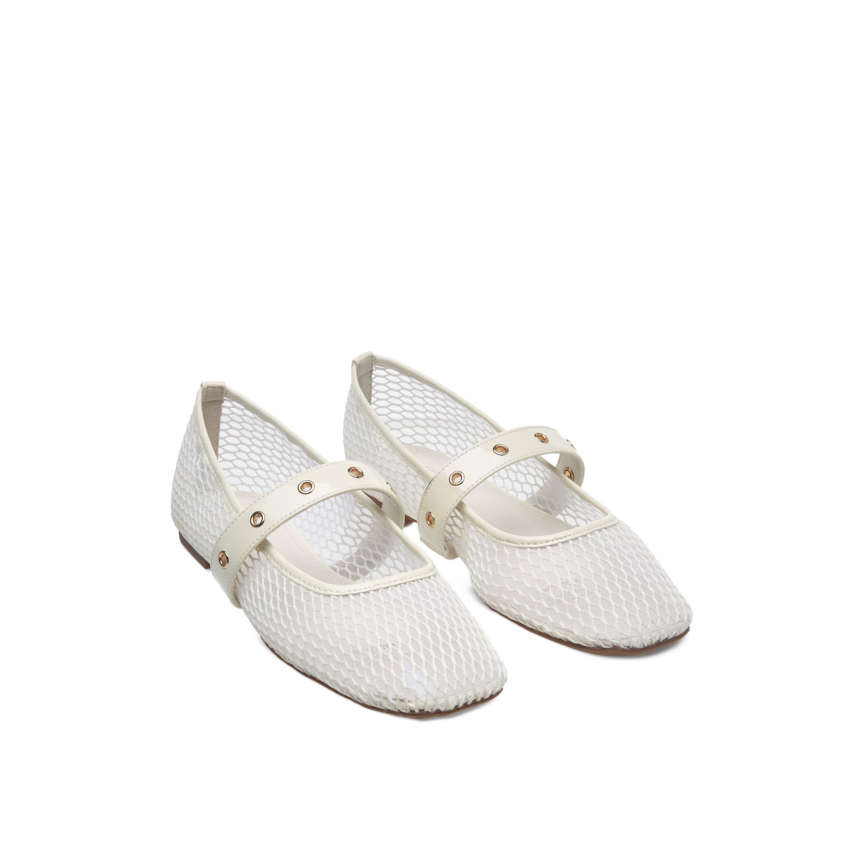 Celeste Women's Textured Slip-On Mary  Jane Shoes-women-shoes-flats-ballerinas-image-1