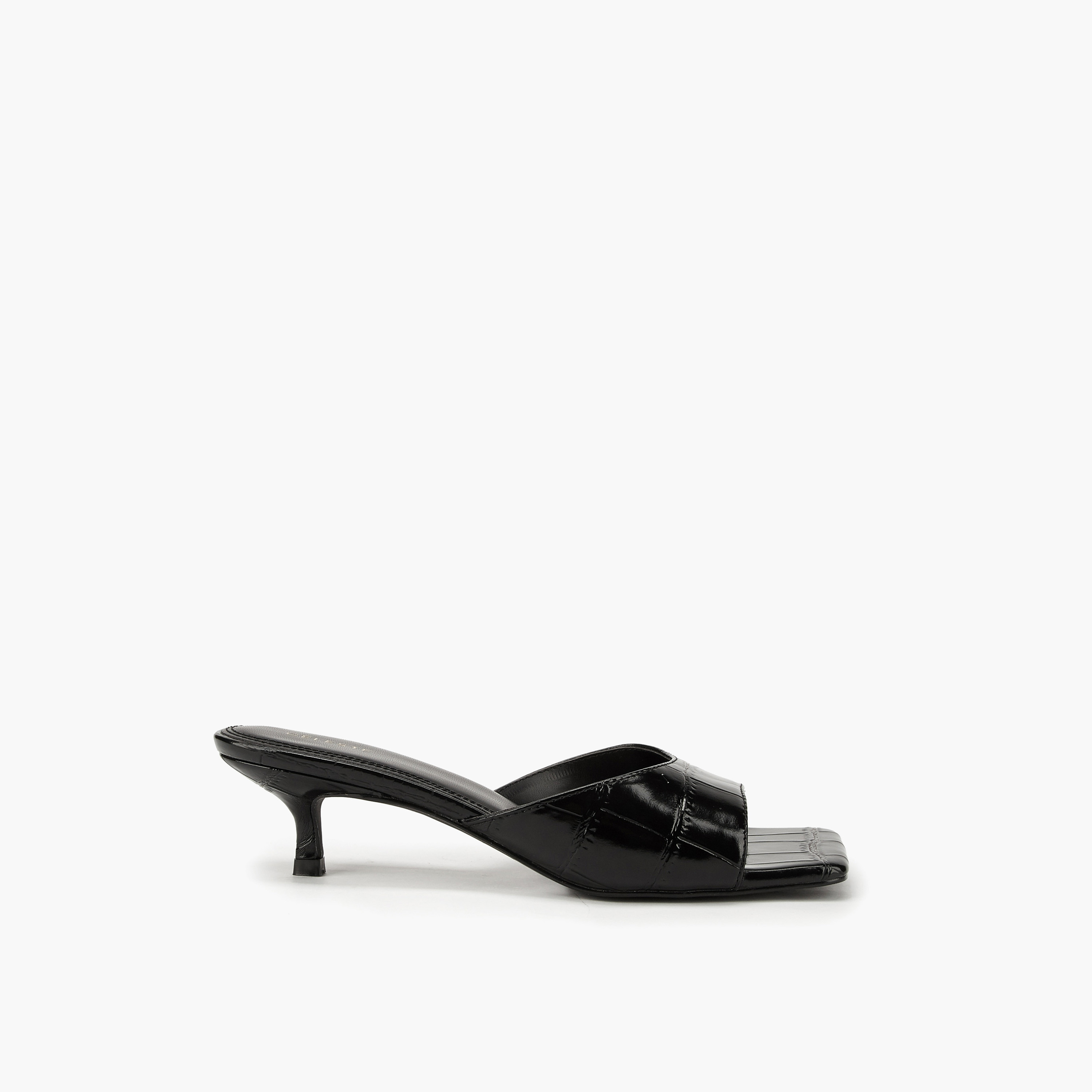 Celeste Women's Textured Slip-On Sandals with Kitten Heels-women-shoes-sandals-heeled-image-2