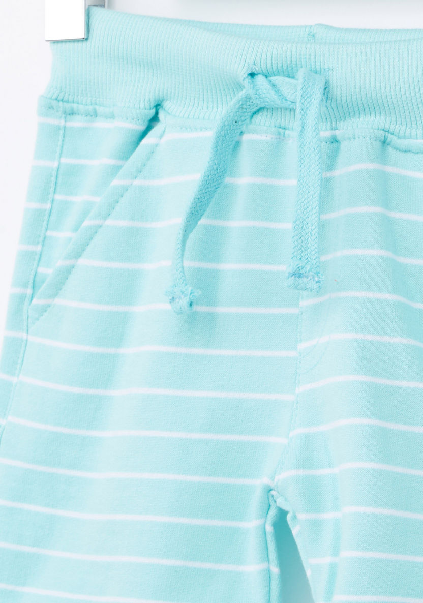 Juniors Bermuda Shorts with Drawstring and Pocket Detail - Set of 2-Shorts-image-5