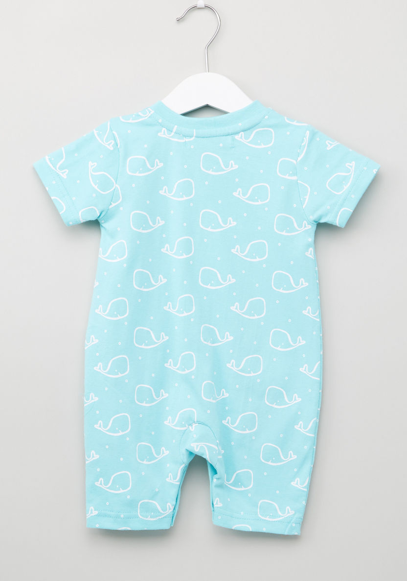Juniors Graphic Printed Short Sleeves Romper - Set of 2-Rompers%2C Dungarees and Jumpsuits-image-3