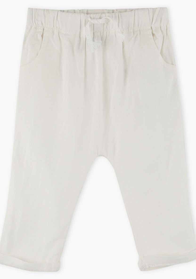 Giggles Full Length Pants with Elasticised Waistband-Pants-image-0