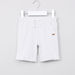 Giggles Textured Shorts with Pocket Detail and Drawstring-Shorts-thumbnail-0