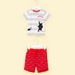 Looney Tunes Printed T-shirt with Shorts-Clothes Sets-thumbnail-0