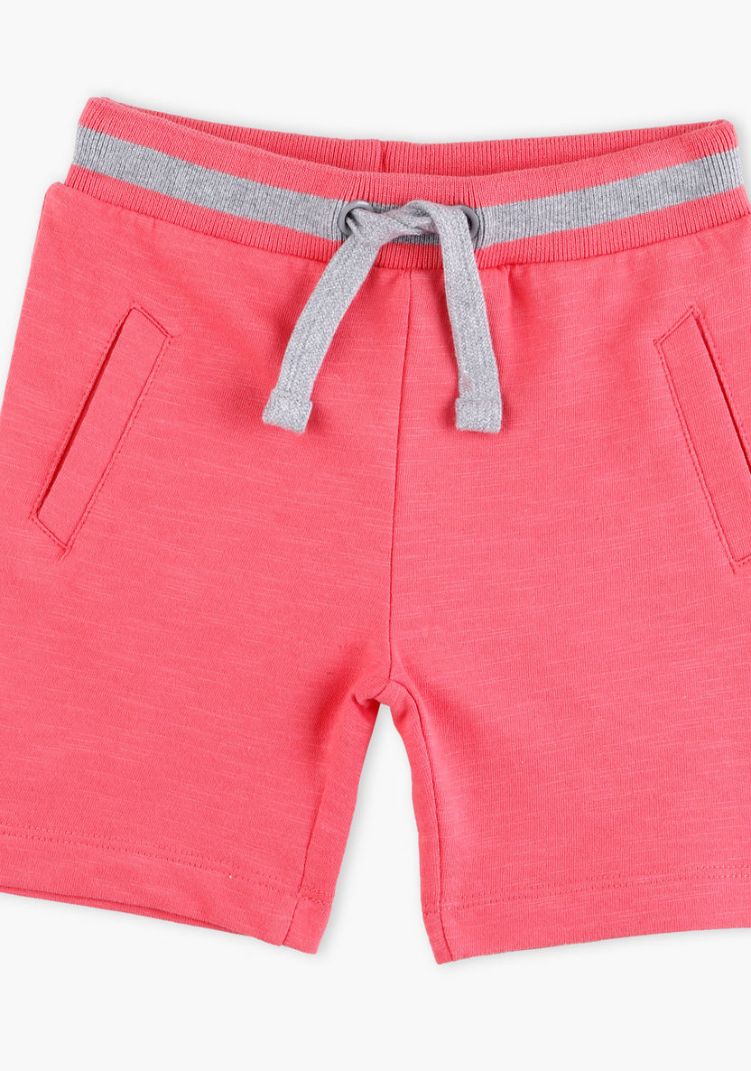 Juniors Pocket Detail Shorts with Elasticised Waistband-Shorts-image-0