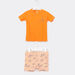 Juniors Printed Round Neck T-shirt with Shorts-Clothes Sets-thumbnail-0