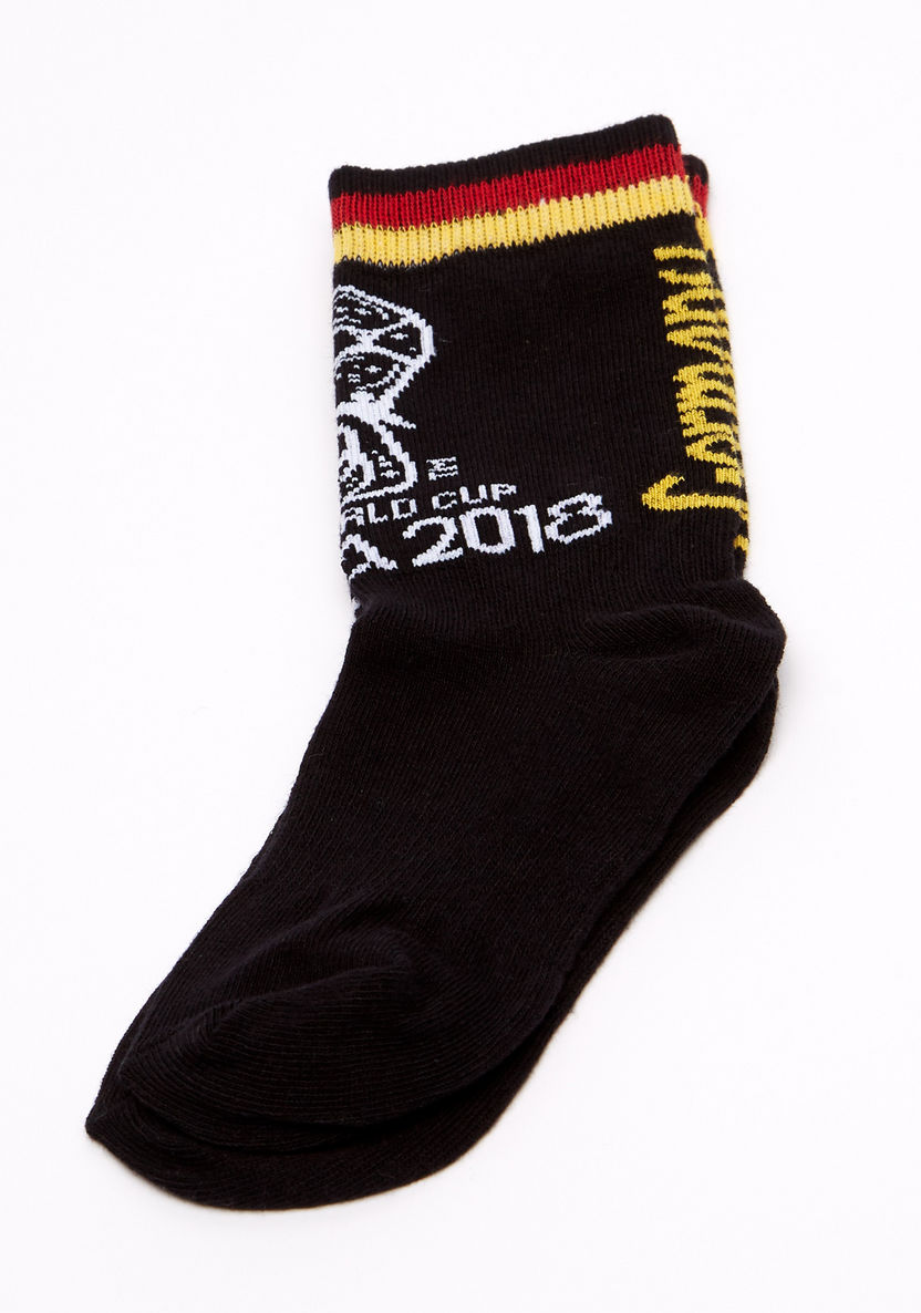 FIFA 18 Germany Printed Crew Length Socks-Socks-image-0