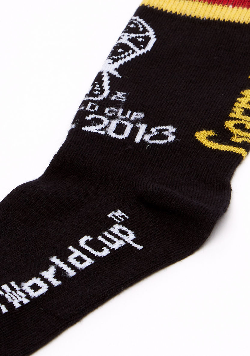 FIFA 18 Germany Printed Crew Length Socks-Socks-image-2
