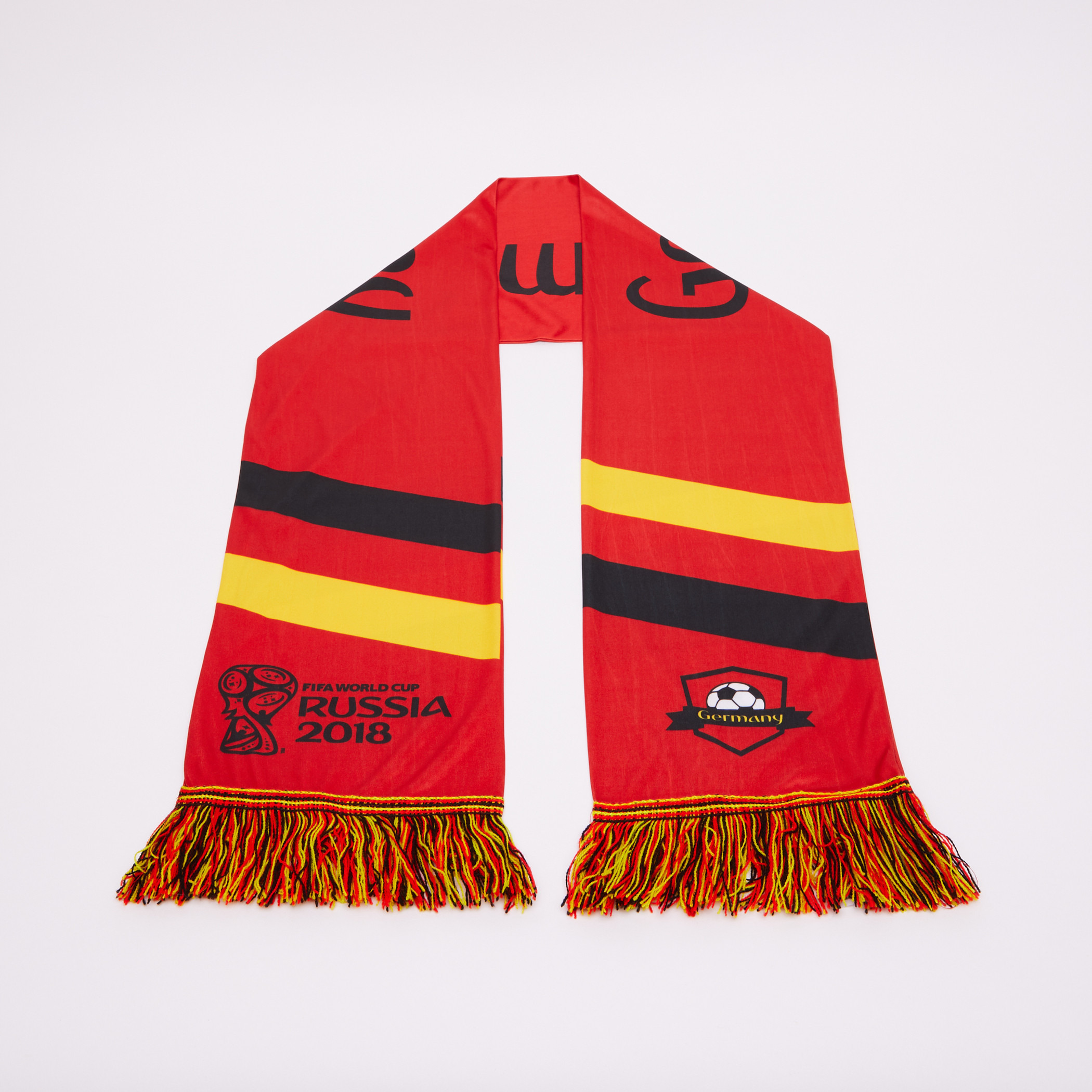 FIFA 18 Germany Printed Scarf with Fringes-boys-accessories-scarves-image-1