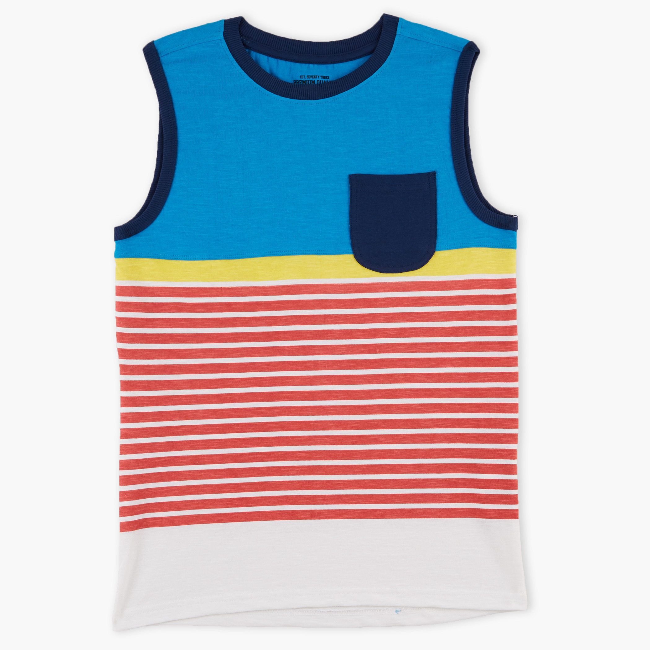 Boys sleeveless t shirts best sale