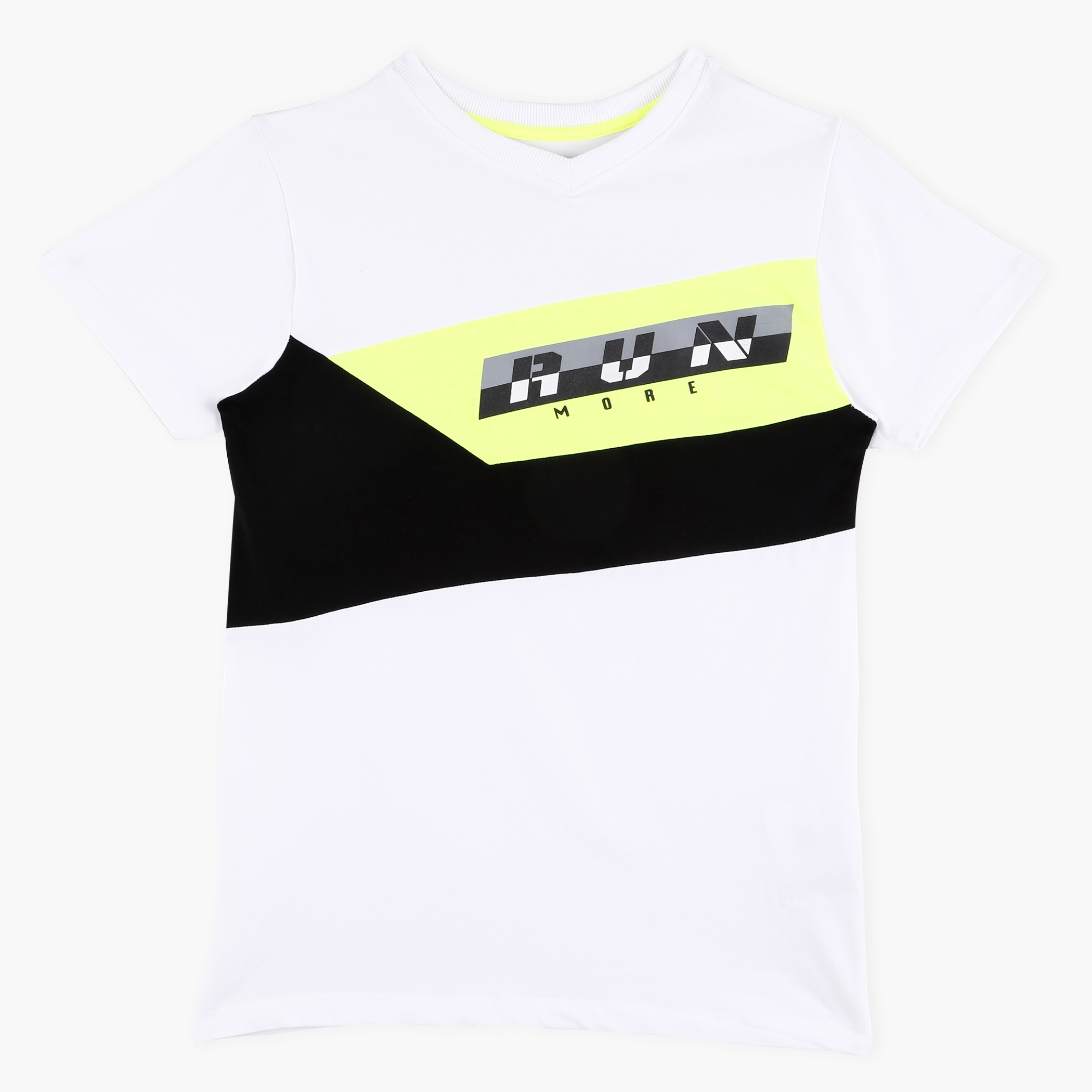 Juniors Printed Round Neck T-Shirt-boys-clothing-tshirtsandpolos-image-1