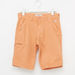 Lee Cooper Cargo Shorts with Button Closure and Pocket Detail-Shorts-thumbnail-0