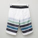 Posh Striped 3/4 Pants with Elasticised Waistband and Pocket Detail-Swimwear-thumbnail-2