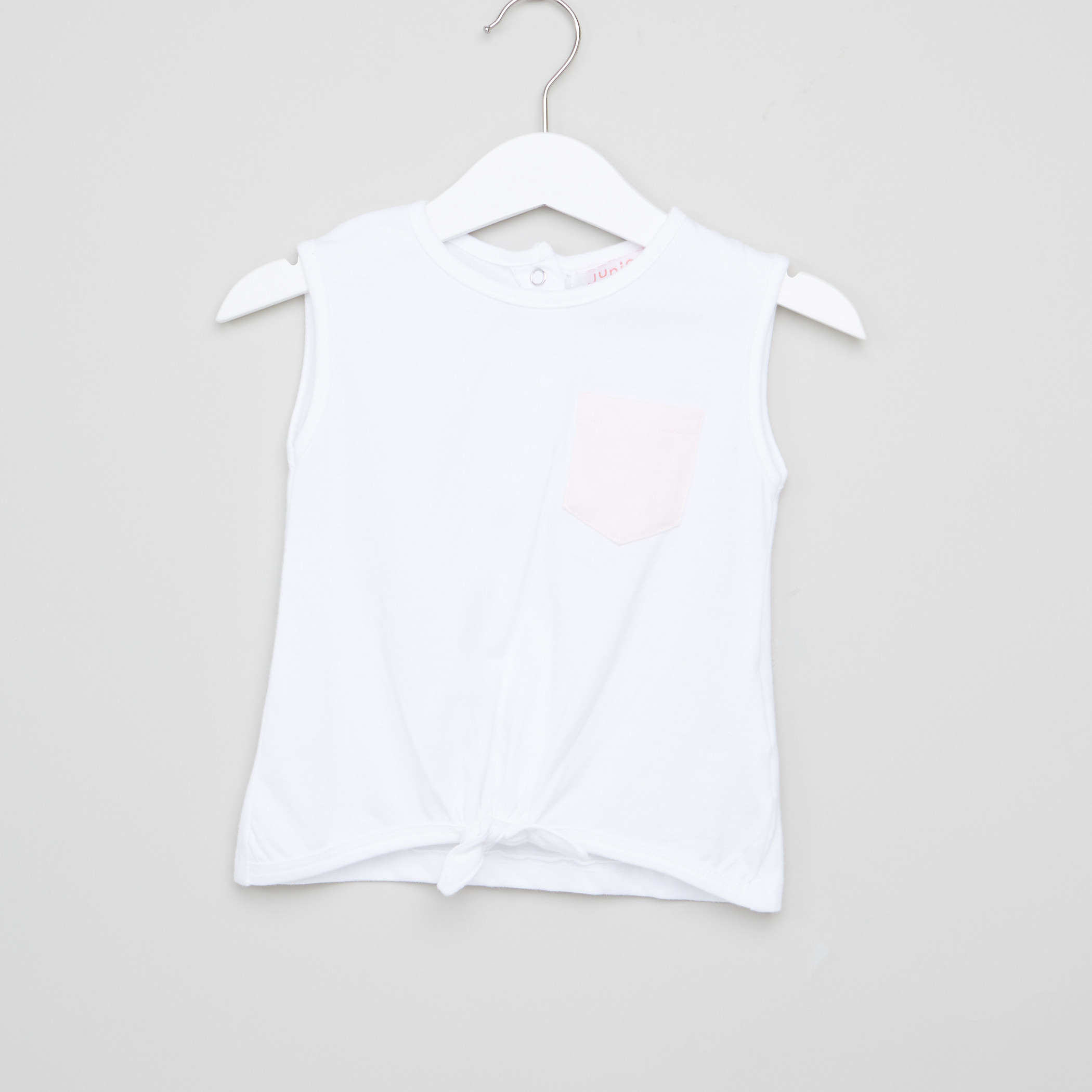 Juniors Pocket Detail Sleeveless Top - Set of 2-baby-girls-clothing-blousesandshirts-image-2