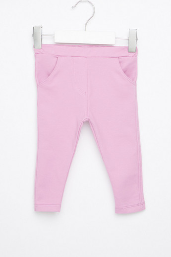 Buy Baby Girls' Juniors Pocket Detail Jeggings with Elasticised Waistband  Online