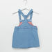 Tweety Printed Denim Dungarees-Rompers%2C Dungarees and Jumpsuits-thumbnail-2