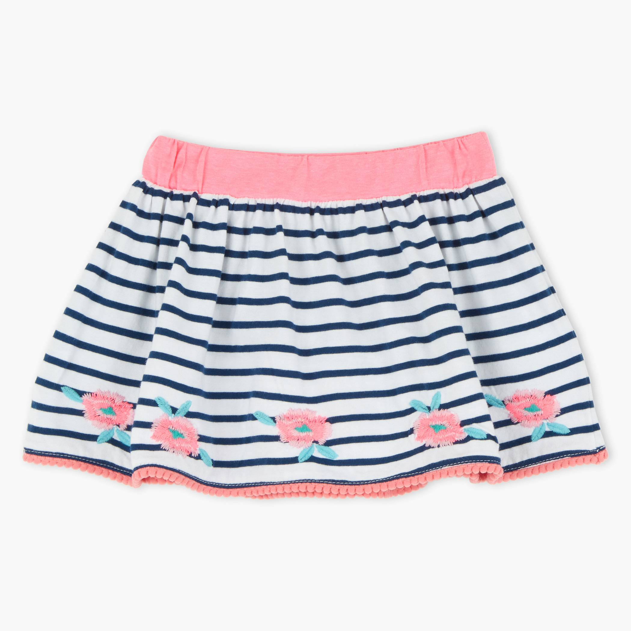 تنورة مطرّزة بخصر مطّاطي من جونيورز-baby-girls-clothing-bottoms-skirts-image-1