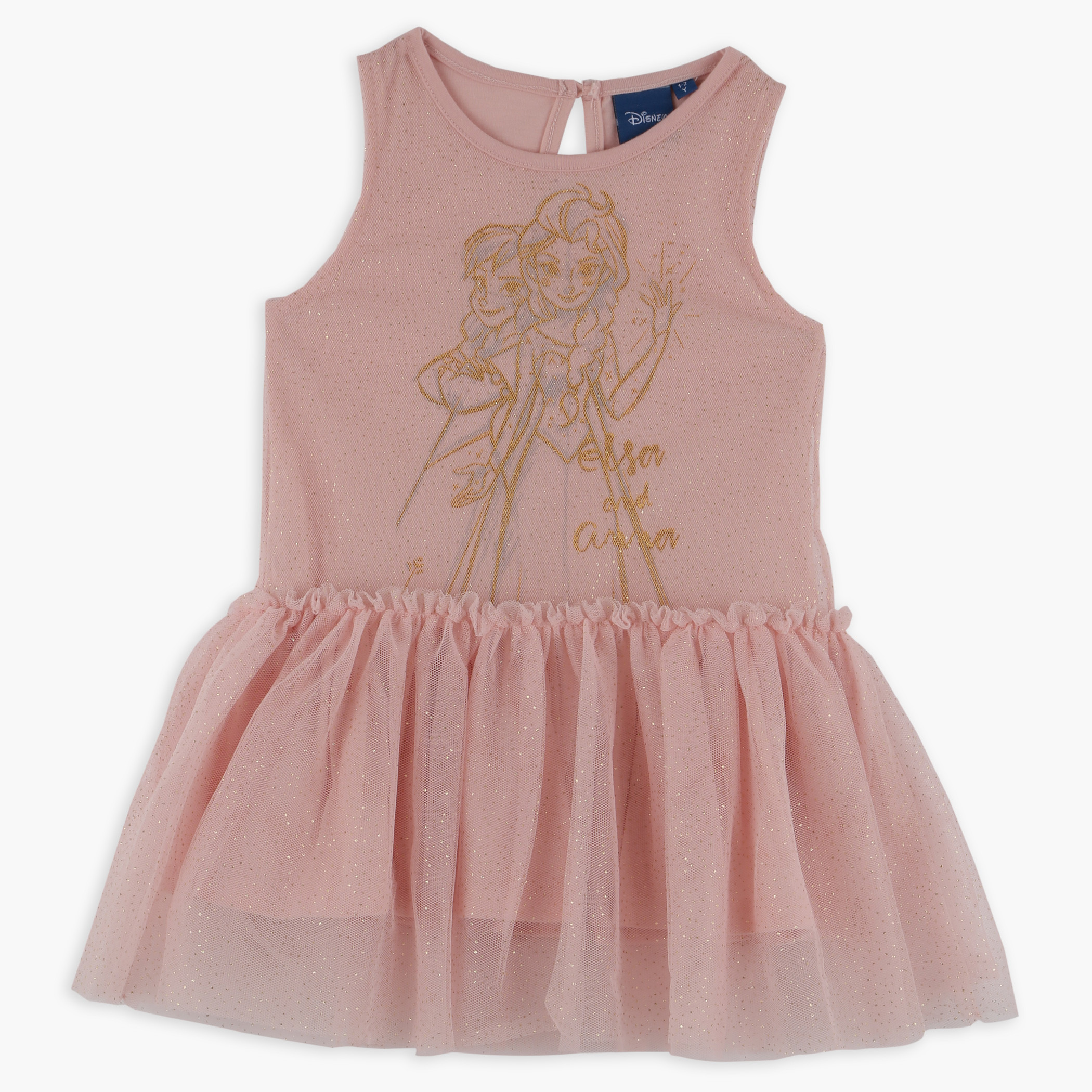 Disney Girls' Toddler Frozen Elsa Ruffle Dress : Buy Online at Best Price  in KSA - Souq is now Amazon.sa: Fashion